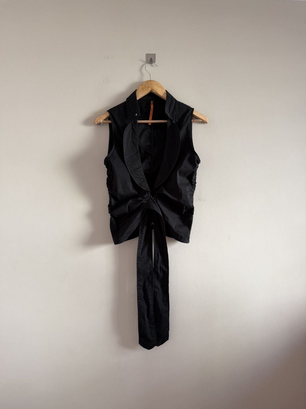 Cop Copine Cop Copine Draped Tie Blouse Size M / US 6-8 / IT 42-44 - 1 Thumbnail