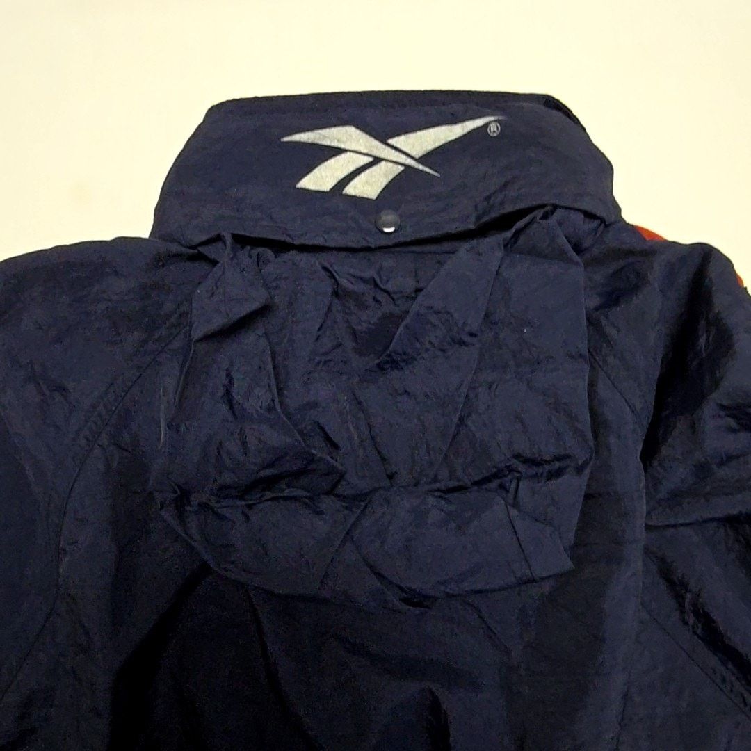 Reebok Vintage Reebok Windbreaker Shawn Kemp Kamikaze Blue L Size US L / EU 52-54 / 3 - 12 Thumbnail