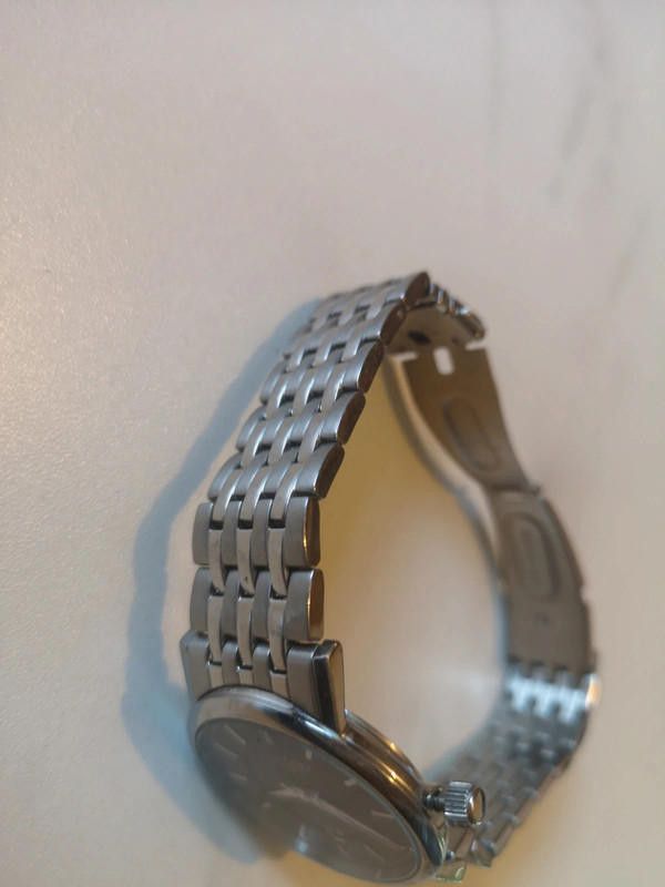 Designer Rotary black dial stainless steel watch Size ONE SIZE - 3 Thumbnail