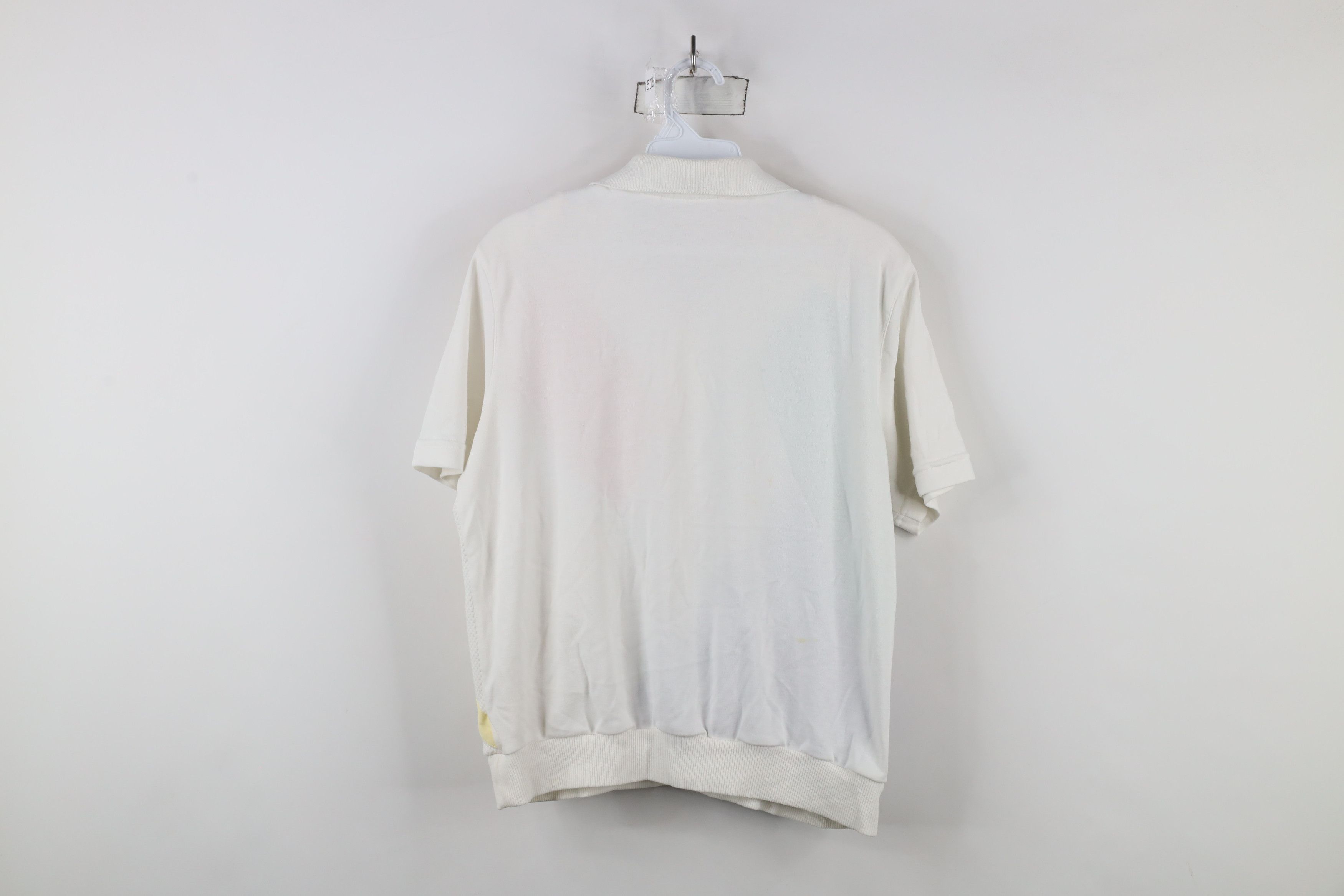 Vintage Vintage 90s Streetwear Distressed Pastel Block Polo Shirt Size S / US 4 / IT 40 - 11 Thumbnail