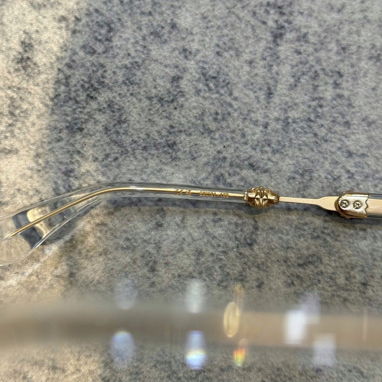 Chrome Hearts CHROME HEARTS DUCK BUTTER CRYSTAL/GOLD PLATED Size ONE SIZE - 6 Thumbnail