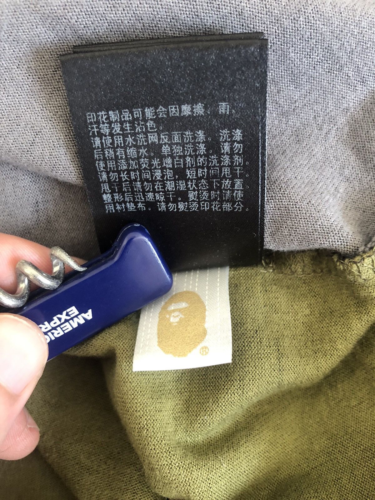 Bape × Mastermind Japan Bape x Mastermind Split Camo Logo Tee Size US M / EU 48-50 / 2 - 8 Thumbnail