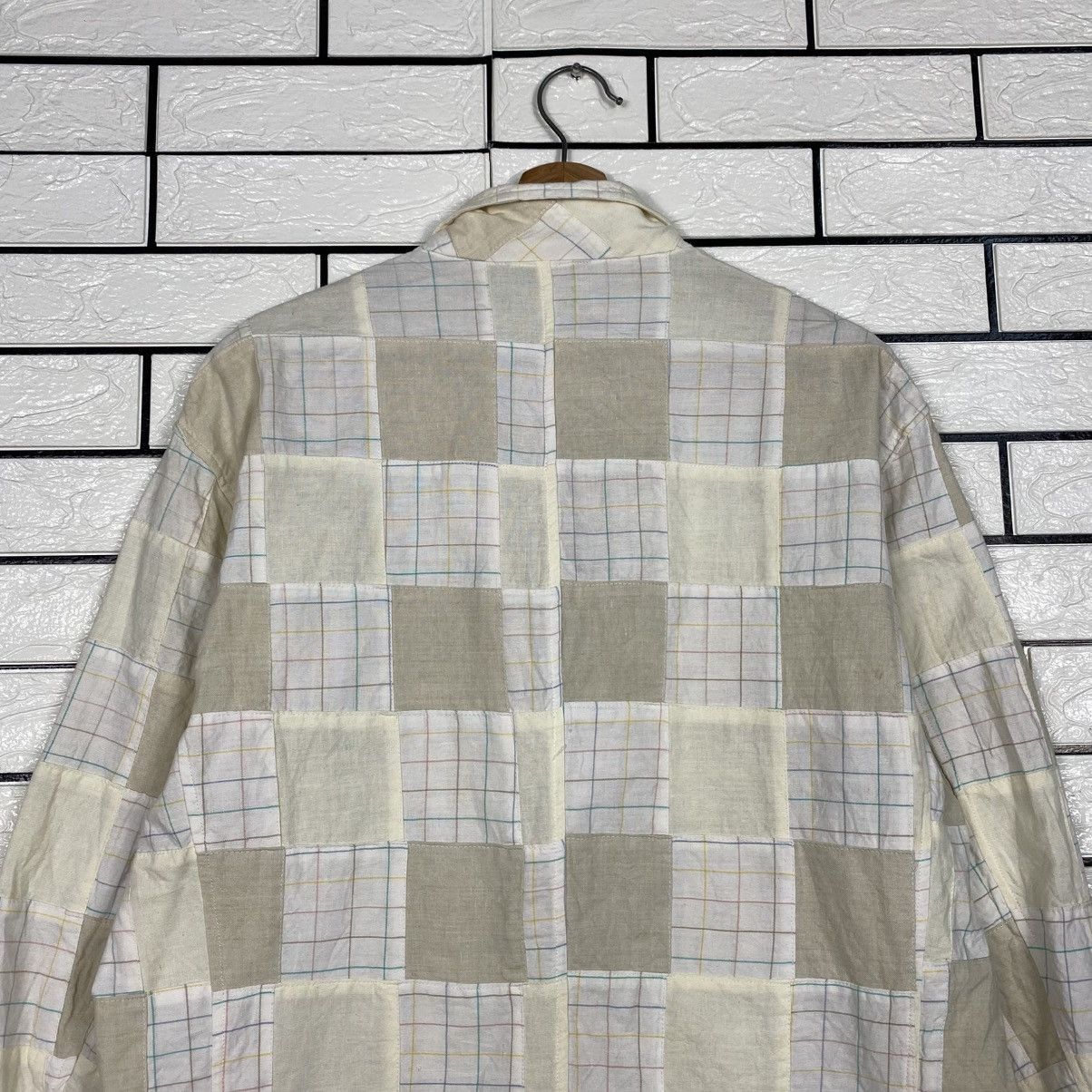 Japanese Brand 📌Vintage Chore Jacket RuffHewn Tartan Patchwork Issey Miyake Size US L / EU 52-54 / 3 - 10 Thumbnail