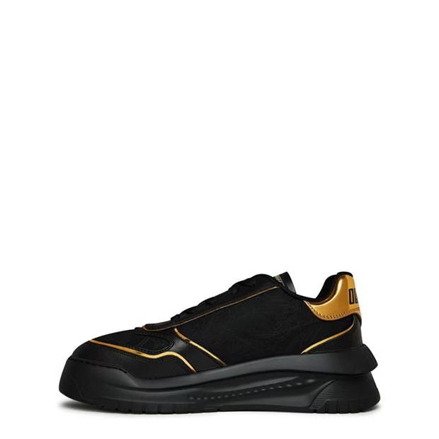 Versace o1g2r1mq0824 Odissea Trainers in Black & Gold Size US 11 / EU 44 - 2 Thumbnail