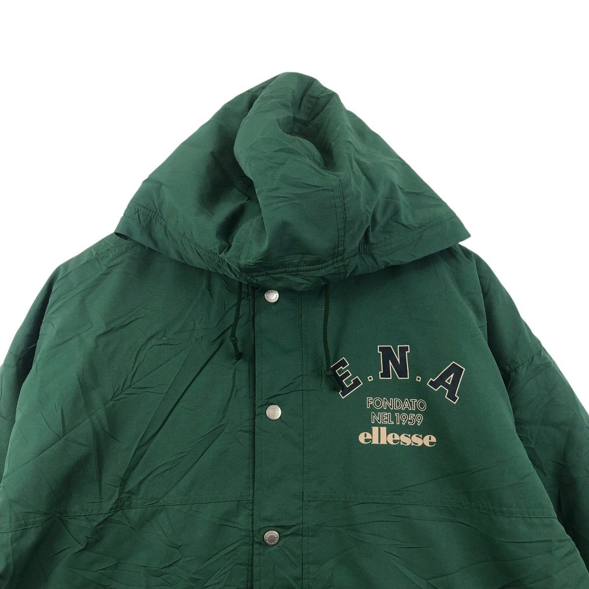 Ellesse ELLESSE Heavyweight Coat Ski Fur Lining Hooded Jacket Size US L / EU 52-54 / 3 - 2 Thumbnail