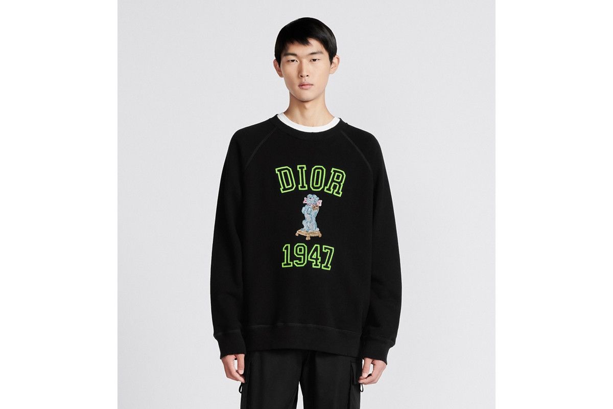 Dior o1bcso1str0226 Relaxed-Fit Bobby Sweatshirt in Black Size US M / EU 48-50 / 2 - 4 Thumbnail