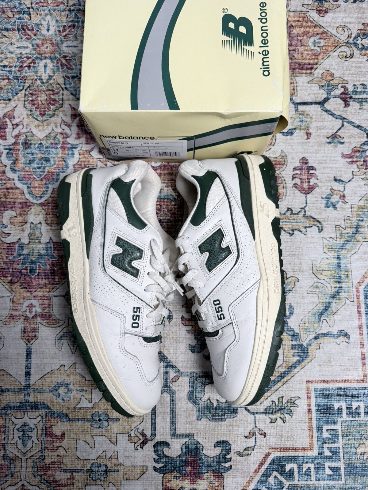 Aime Leon Dore × New Balance New Balance 550 ALD Size US 11 / EU 44 - 3 Thumbnail