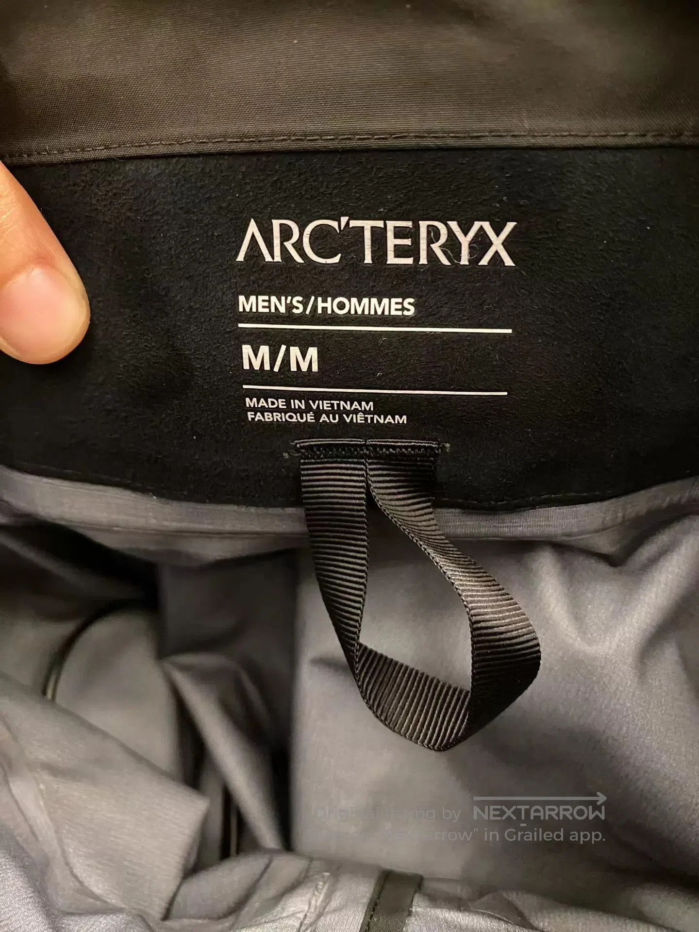 Arc'teryx Black Hooded Light Jacket. Size US M / EU 48-50 / 2 - 4 Thumbnail