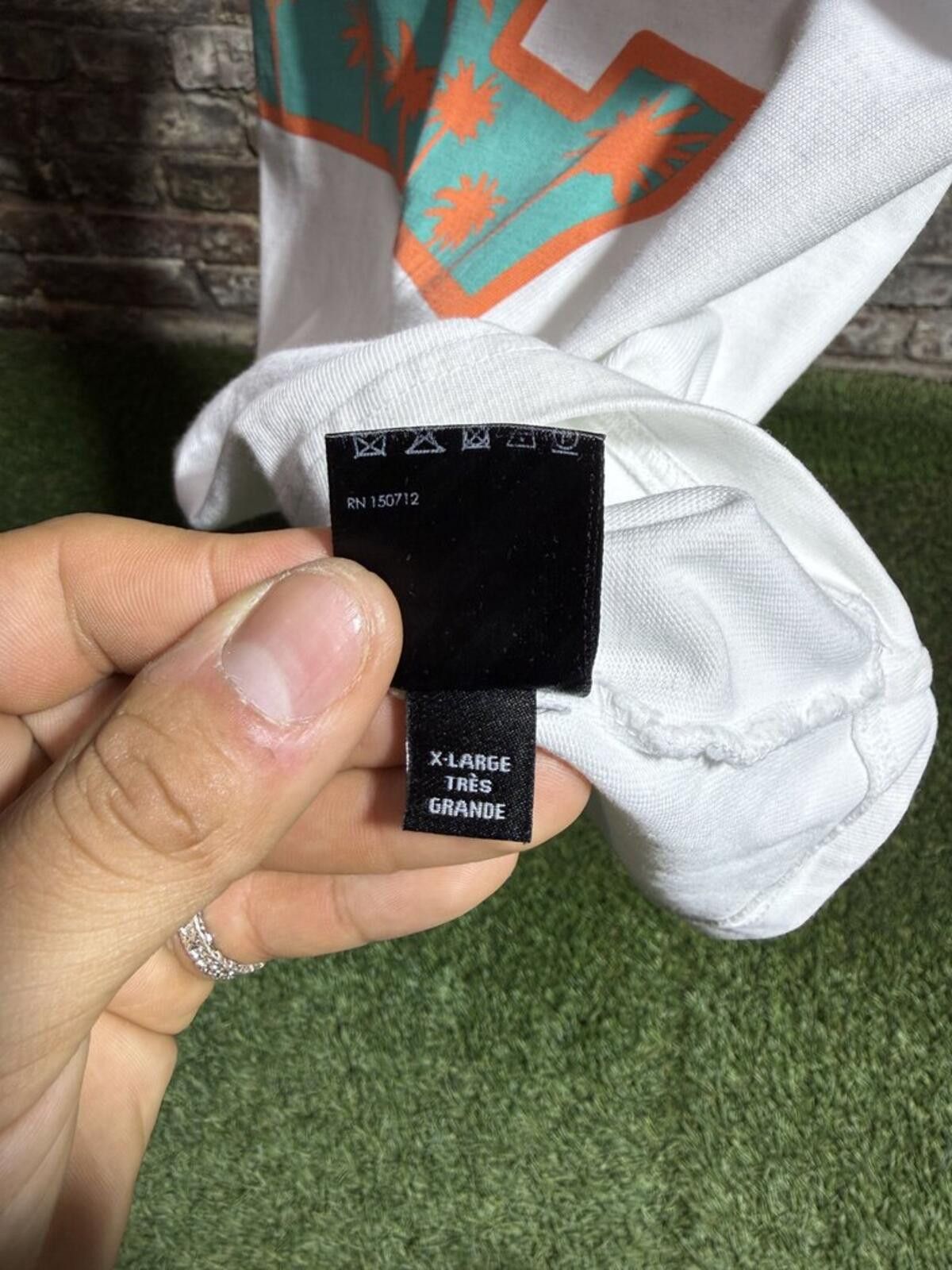 Amiri Amiri Football Jersey Miami Sz. L Size ONE SIZE - 5 Thumbnail