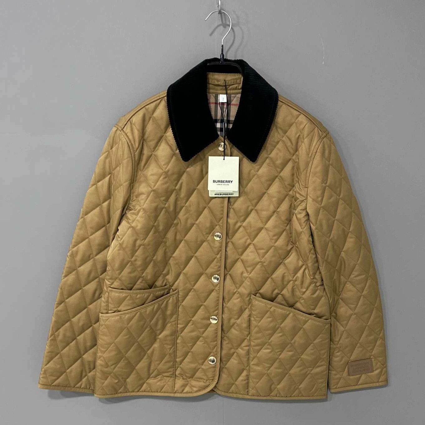 Burberry Burberry Cotton Yellow Heavy Coat s Men Size US S / EU 44-46 / 1 - 1 Thumbnail