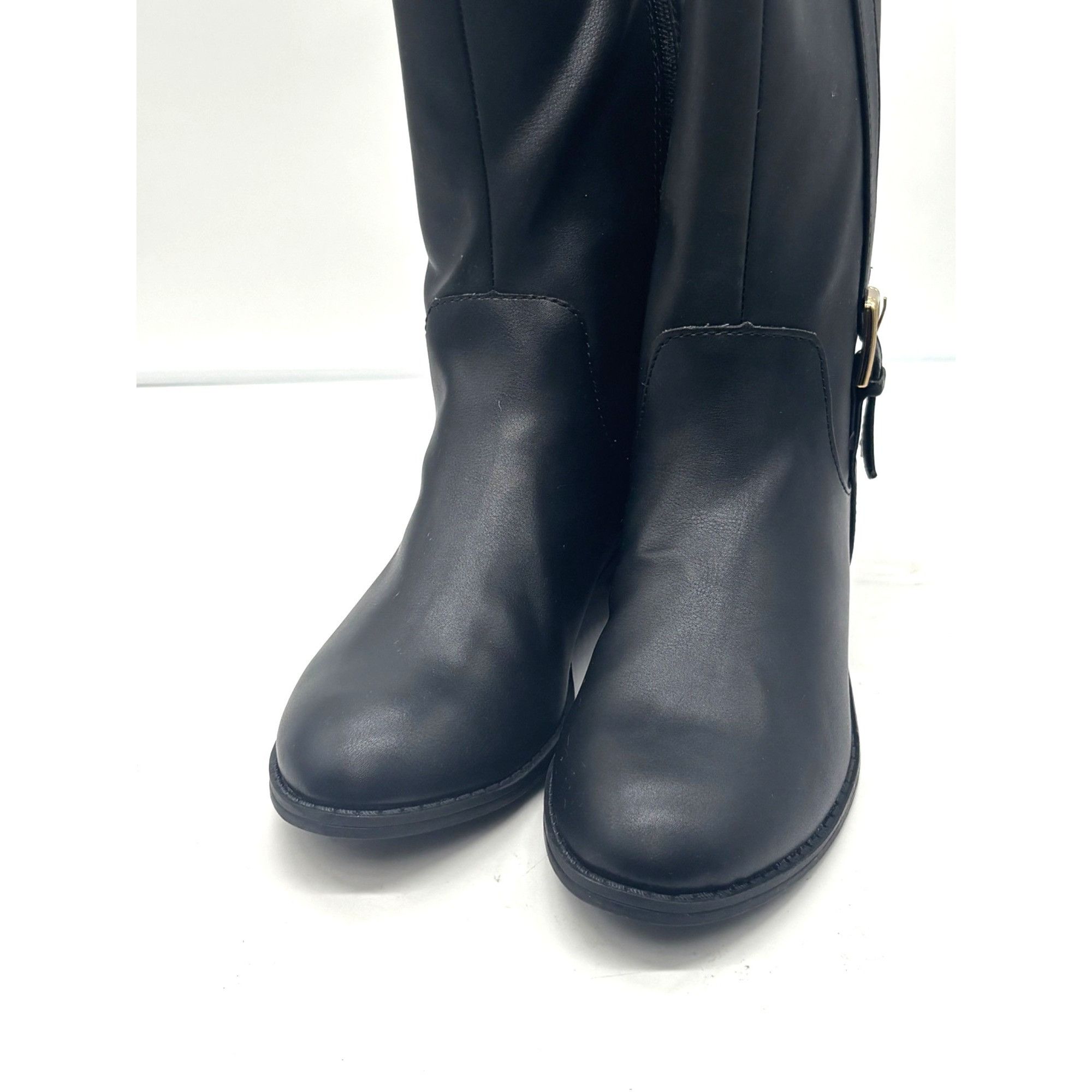 Other Karen Scott Deliee2 Riding Boots, Black/Cognac, 6,M, Wide C Size US 6 / IT 36 - 2 Thumbnail