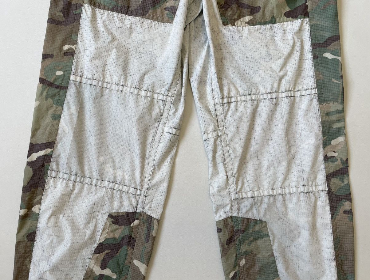 Dries Van Noten White Coated Camo Nylon Utility Trousers Size US 34 / EU 50 - 10 Thumbnail
