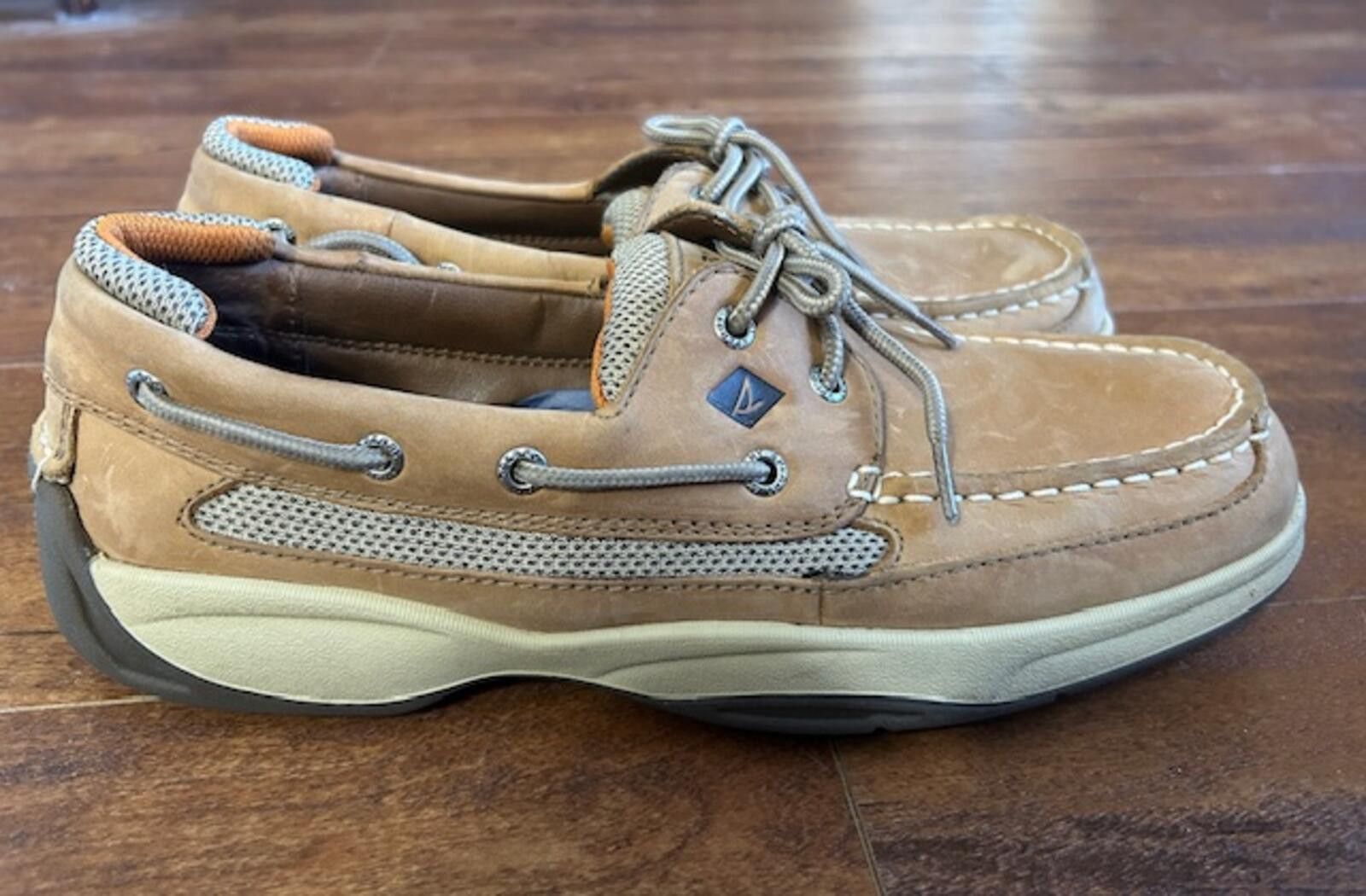 Sperry Sperry Men's Leather Upper Boat Shoes Size 9.5M Size US 9.5 / EU 42-43 - 2 Thumbnail