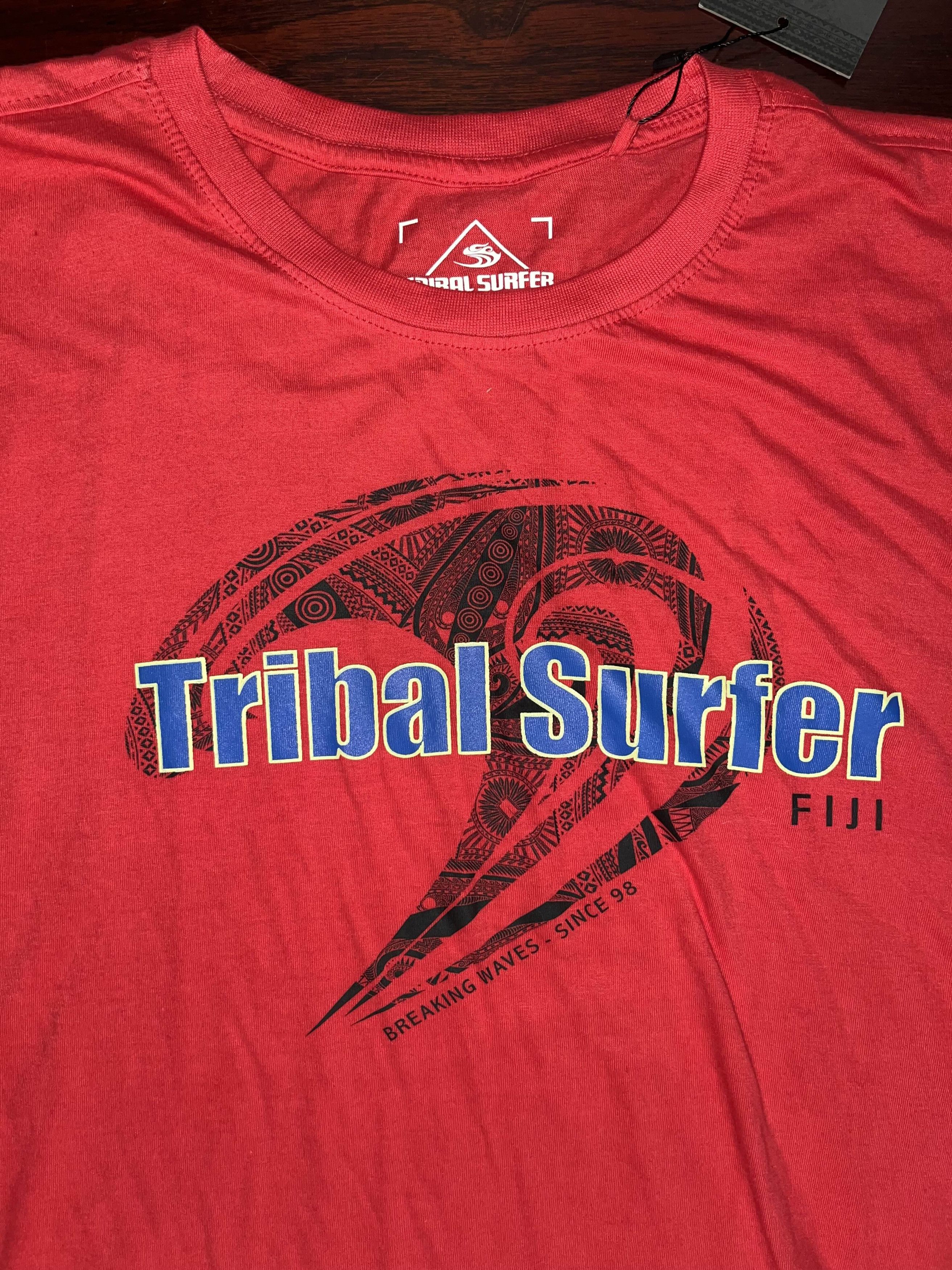 Vacation Y2K Tribal Hawaii Surfer Fiji Tee Size US XL / EU 56 / 4 - 2 Thumbnail