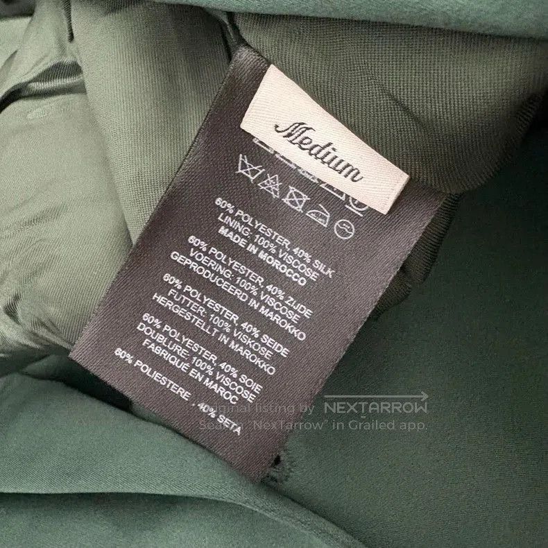 Dries Van Noten Dries Van Noten Green Double. Size US M / EU 48-50 / 2 - 4 Thumbnail