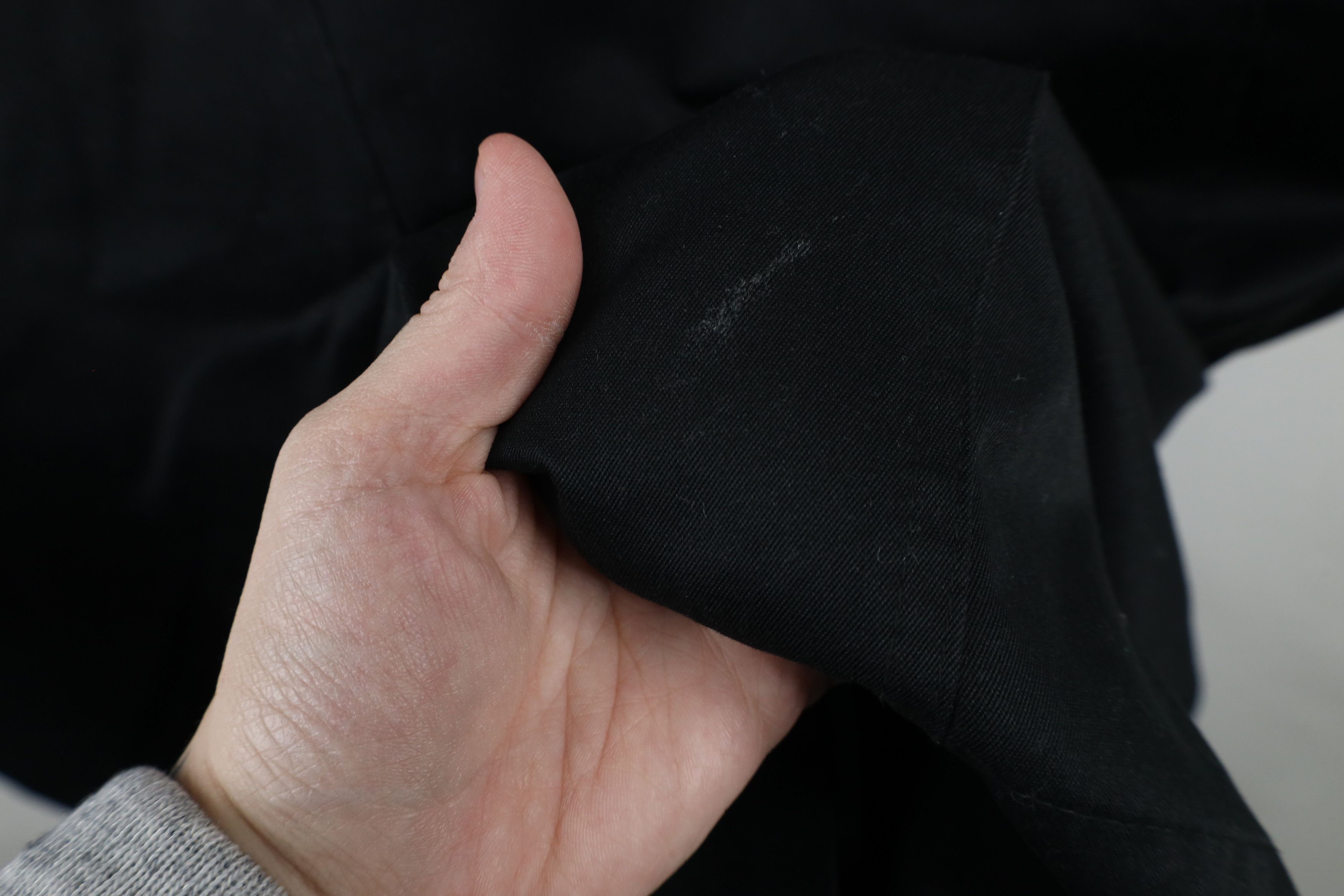 Vintage Vintage 90s Streetwear Breasted Trench Coat Jacket Black Size US XL / EU 56 / 4 - 13 Thumbnail