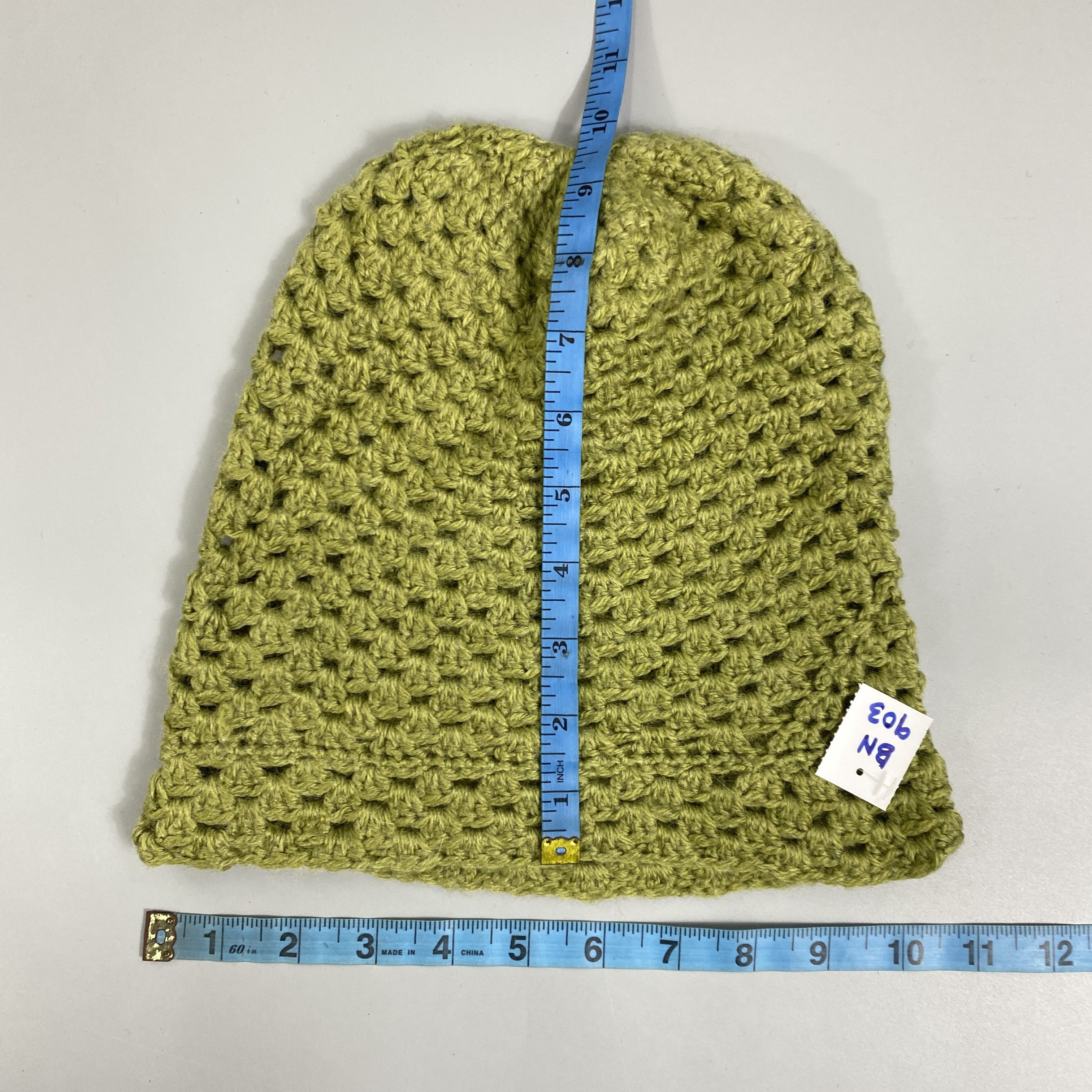 Japanese Brand Vintage Knitted Slouchy Beanie Hats -BN903 Size ONE SIZE - 5 Thumbnail