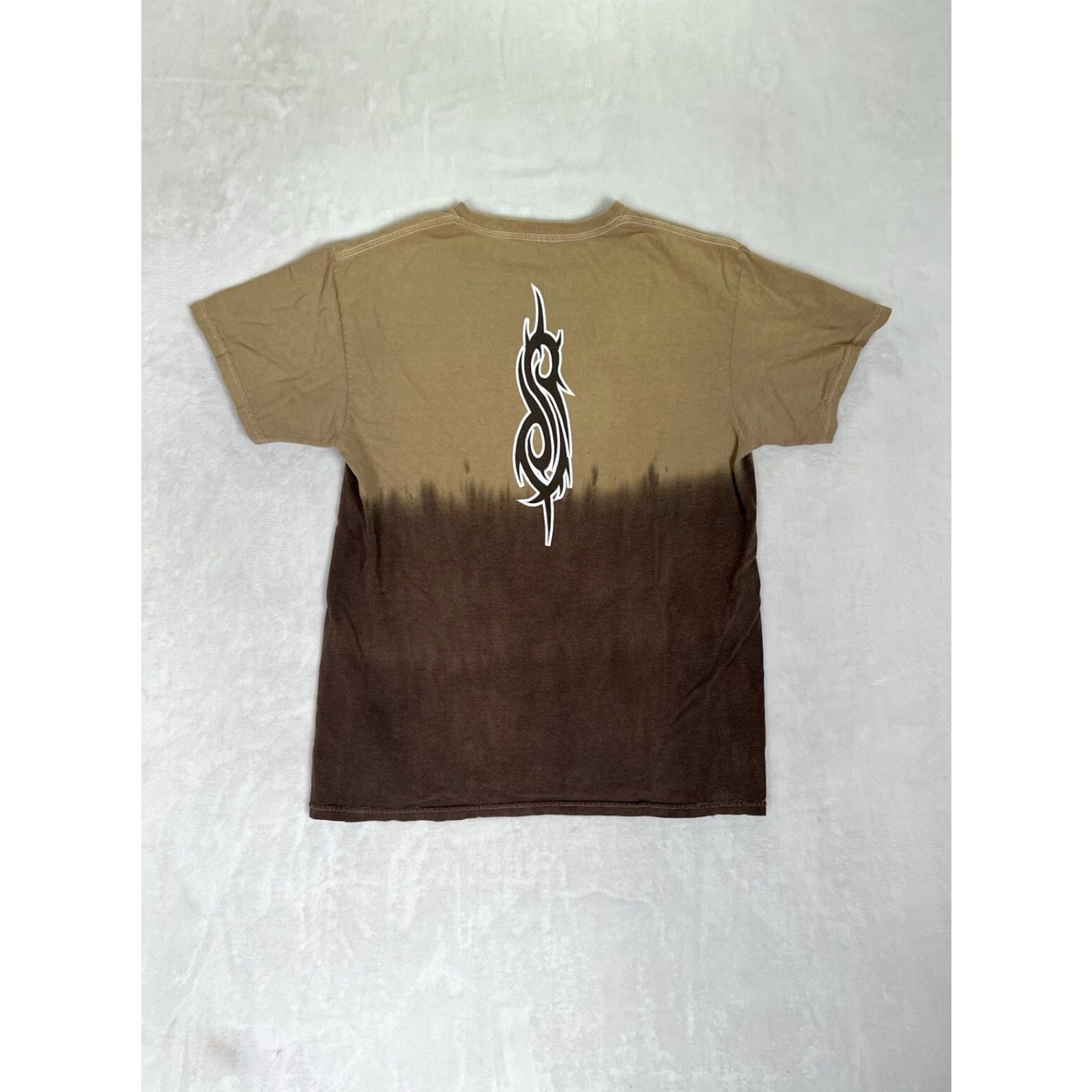 Doublet VINTAGE Slipknot Shirt Unisex Adults T-Shirt S Brown Short Sleeve Tie Dye Double Sided 90s Rock Band Skull Retro Y2K Size US S / EU 44-46 / 1 - 6 Thumbnail