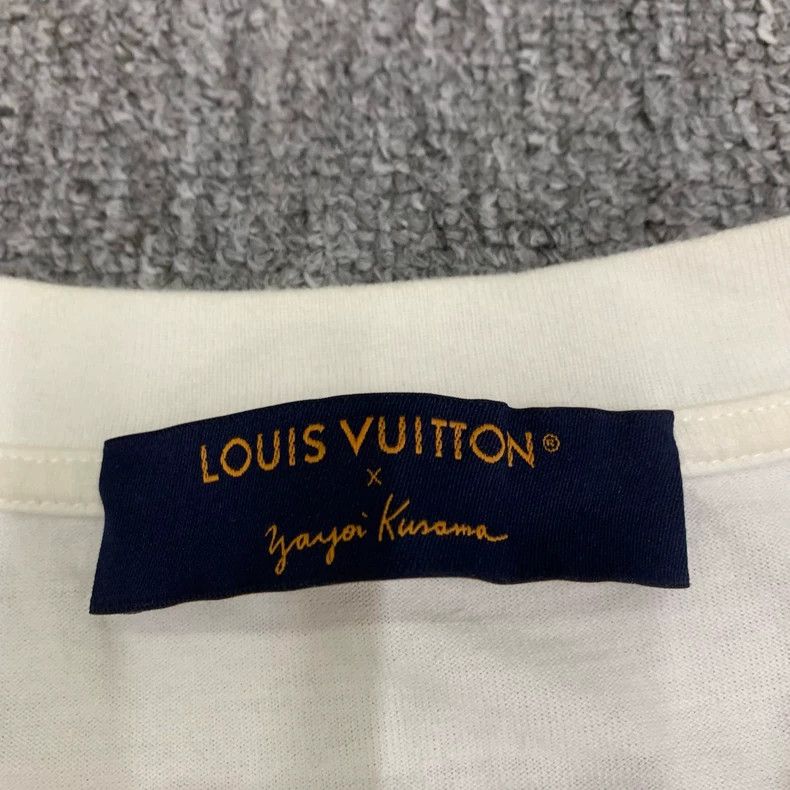 Louis Vuitton Louis Vuitton White pumpkin short sleeves Size US L / EU 52-54 / 3 - 3 Thumbnail