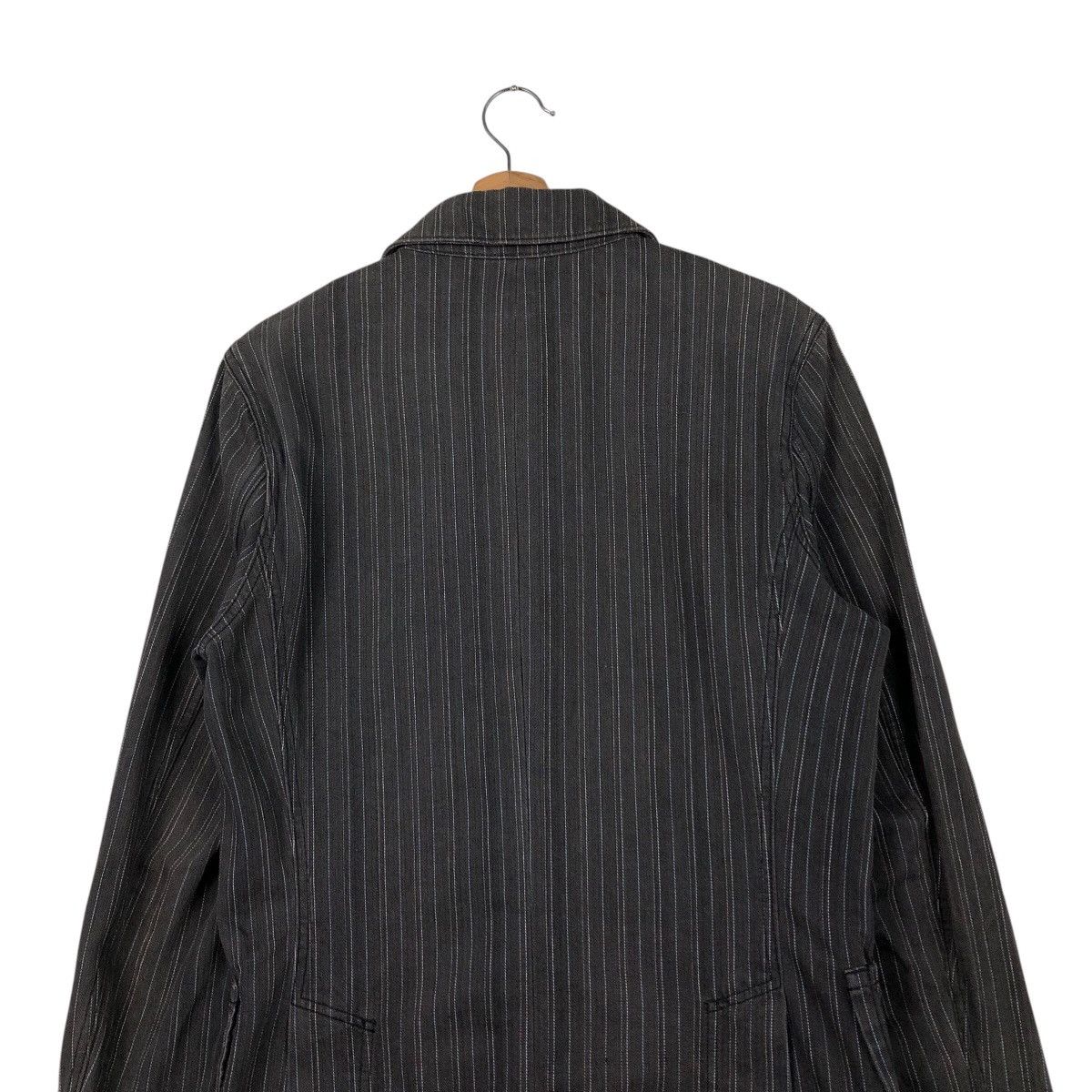 Japanese Brand × Vintage 📌Vintage Hickory Chore Jacket Paul Smith Jeand Issey Miyake Size US M / EU 48-50 / 2 - 10 Thumbnail