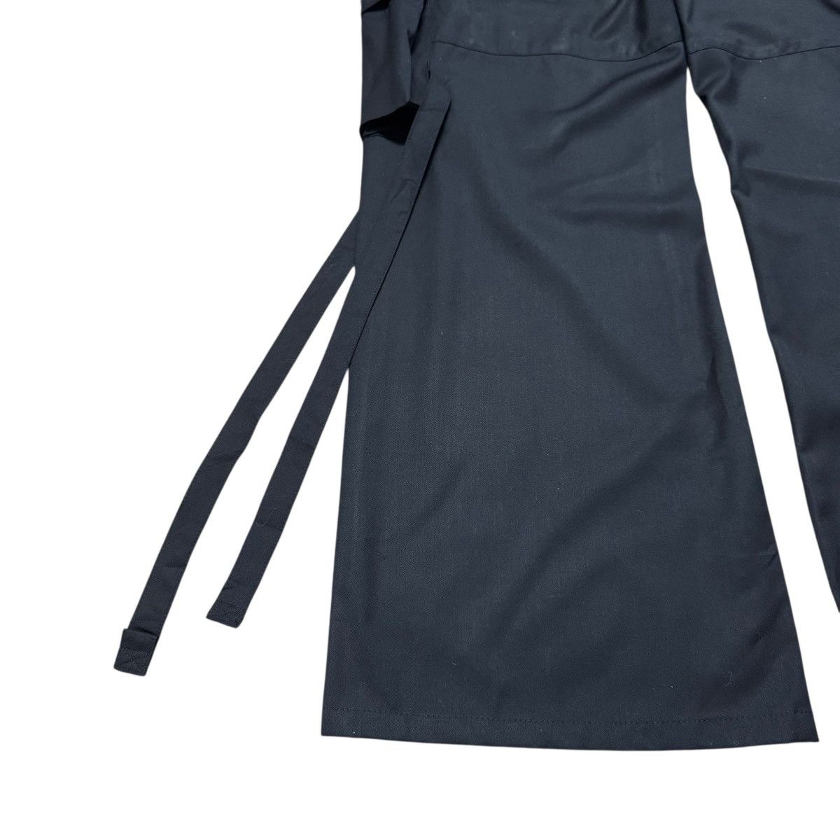 Tornado Mart Tornado Mart Rayon Black Utility Wide leg Cargo Pants Size US 34 / EU 50 - 15 Thumbnail