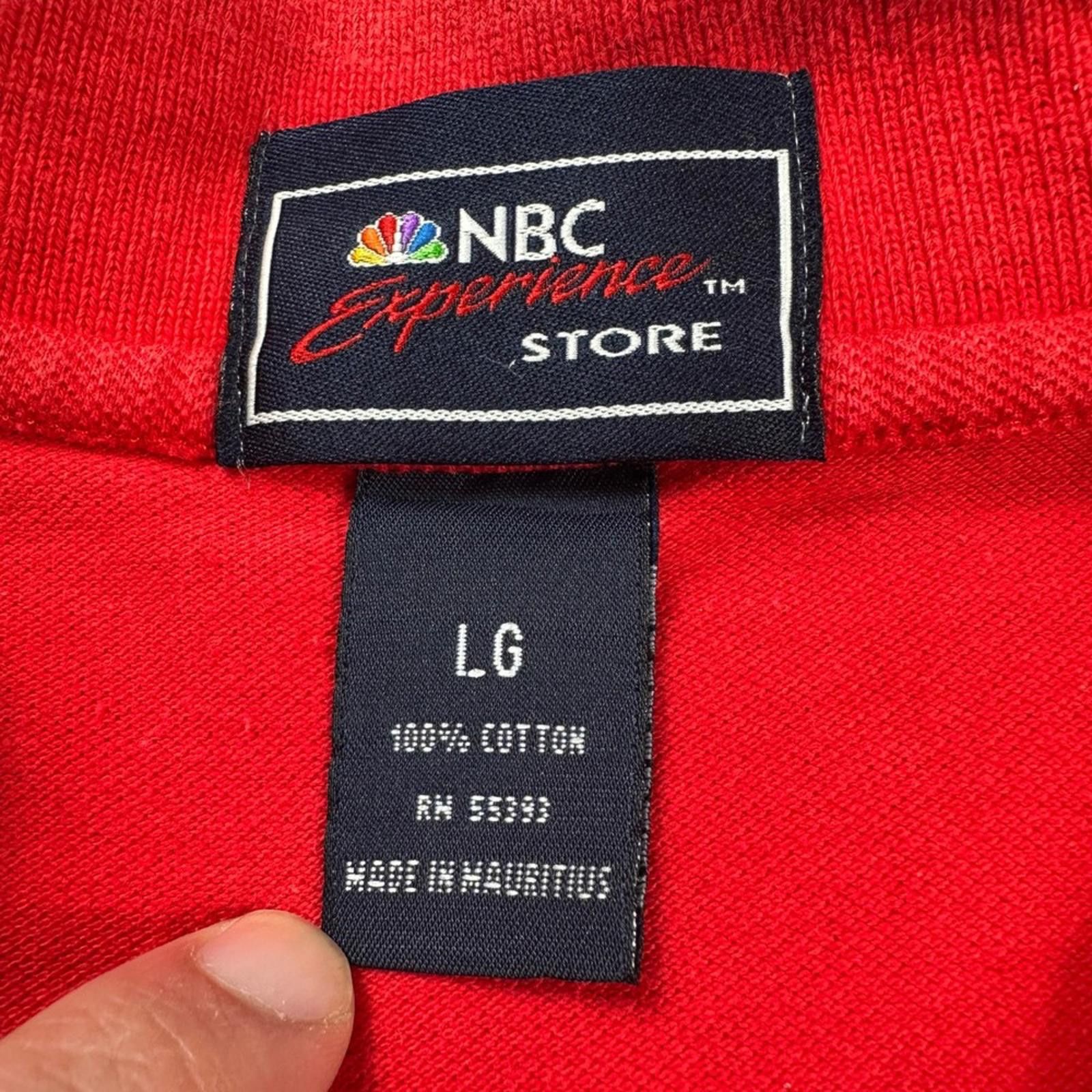 Other NBC Sports Red Short Sleeve Polo Shirt Men's Large Logo Golf Size US L / EU 52-54 / 3 - 4 Thumbnail