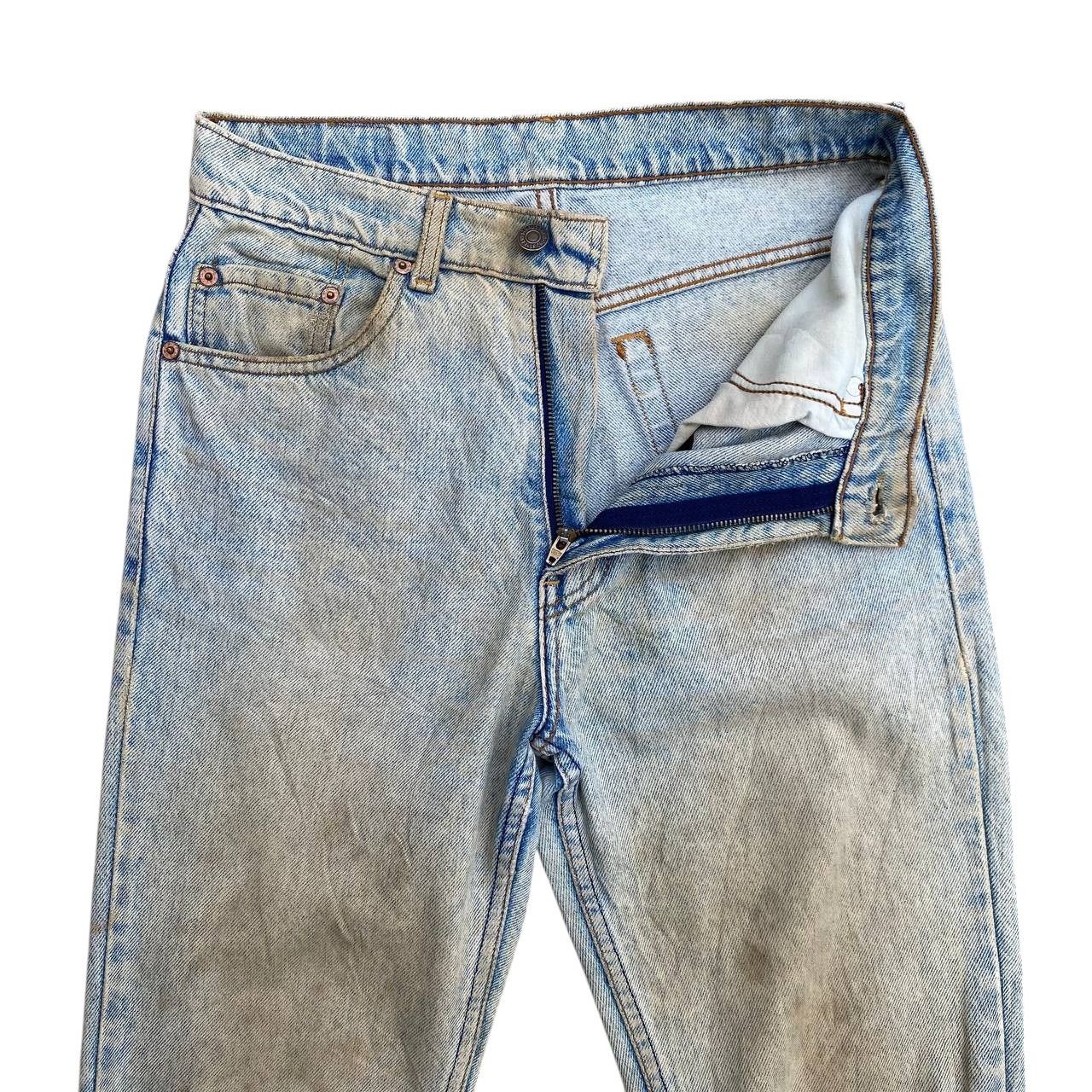 Levi's × Vintage SUPER CRAZY DIRTY VINTAGE LEVIS 1989 DENIM LOT 606 BJ07-10 Size US 28 / EU 44 - 2 Thumbnail
