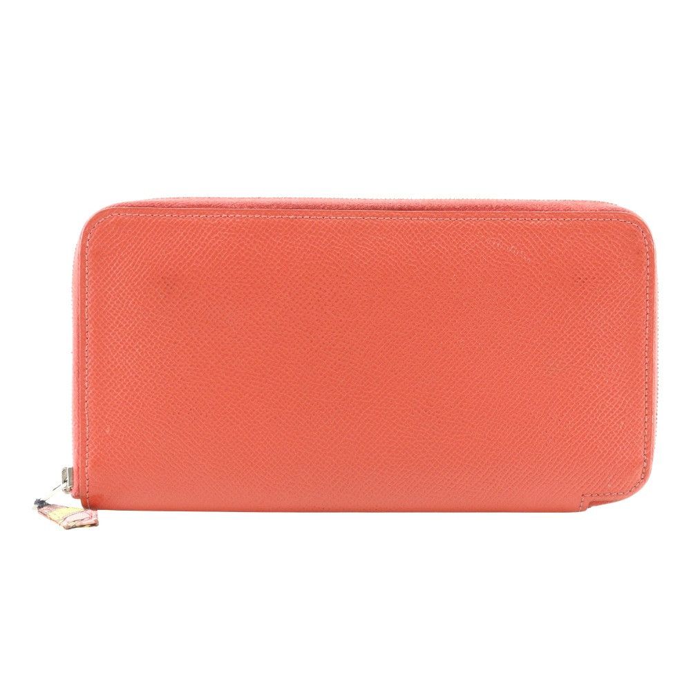 Hermes Hermes Hermes Azap Long Silk In Vea Epsom Long Wallet Leather Long Wallet Stamp Q (2013) DUTY FREE for USA Size ONE SIZE - 1 Thumbnail