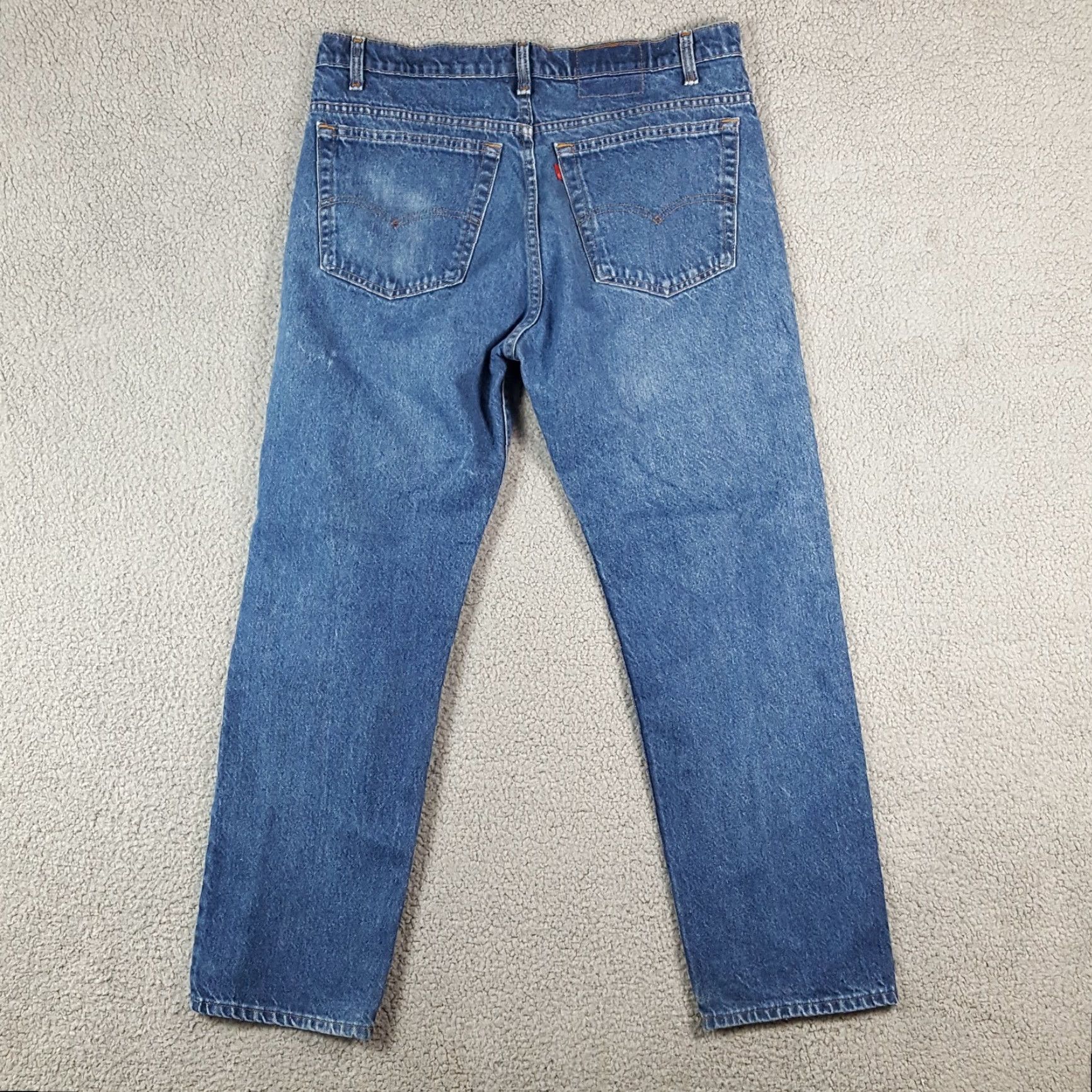 Levi's VINTAGE Levi's 505 Jeans Men's Size 38x30 Regular Fit Straight Leg Denim Blue 80s 90s Punk Rock Grunge Y2K Canada Size US 38 / EU 54 - 4 Thumbnail