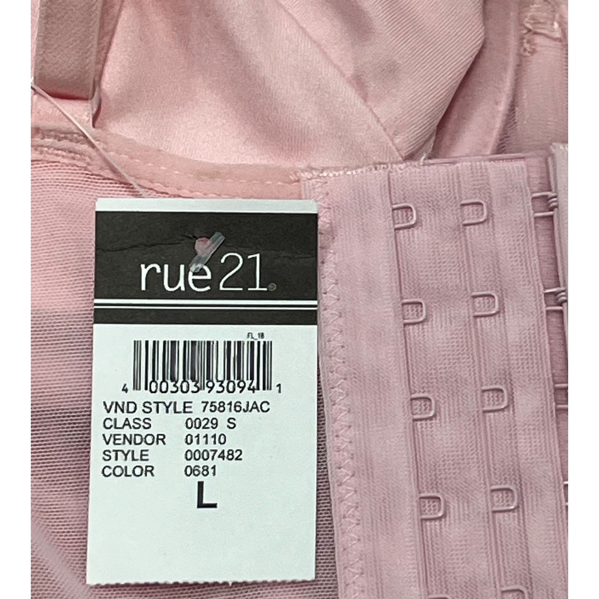 rue21 Rue 21 - Women's Lace Corset Top - Soft And Breathable Mesh Size ONE SIZE - 6 Thumbnail