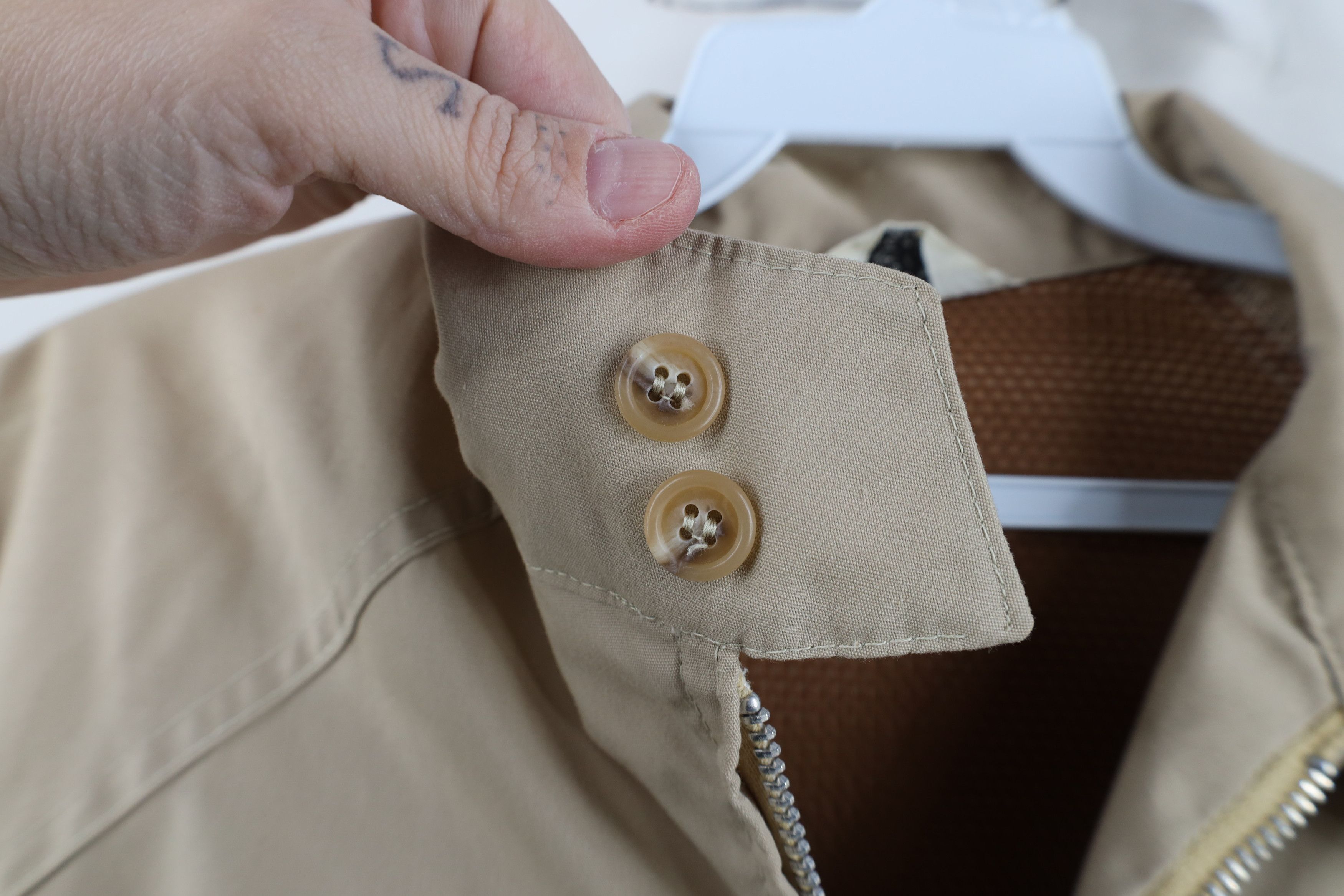 Vintage Vintage 50s 60s Streetwear Cafe Racer Bomber Jacket USA Tan Size US XL / EU 56 / 4 - 7 Thumbnail