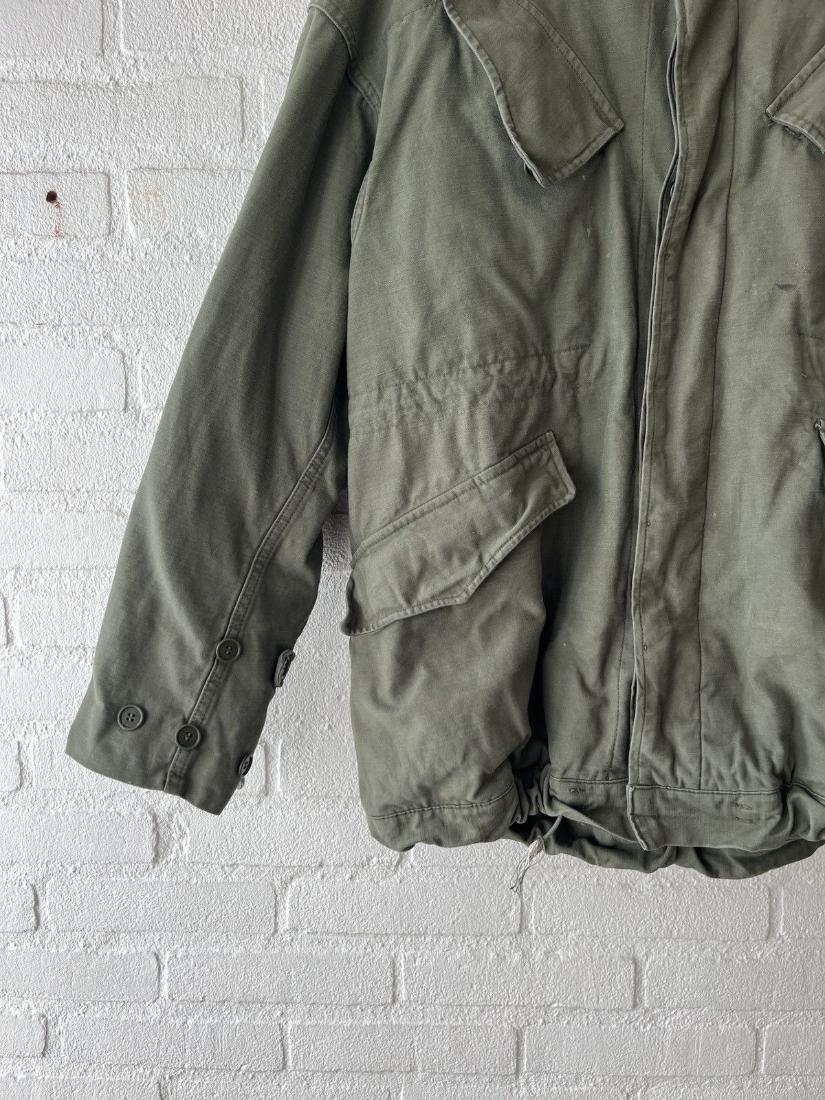 Vintage Vintage military camo jacket army 70s Size US M / EU 48-50 / 2 - 3 Thumbnail