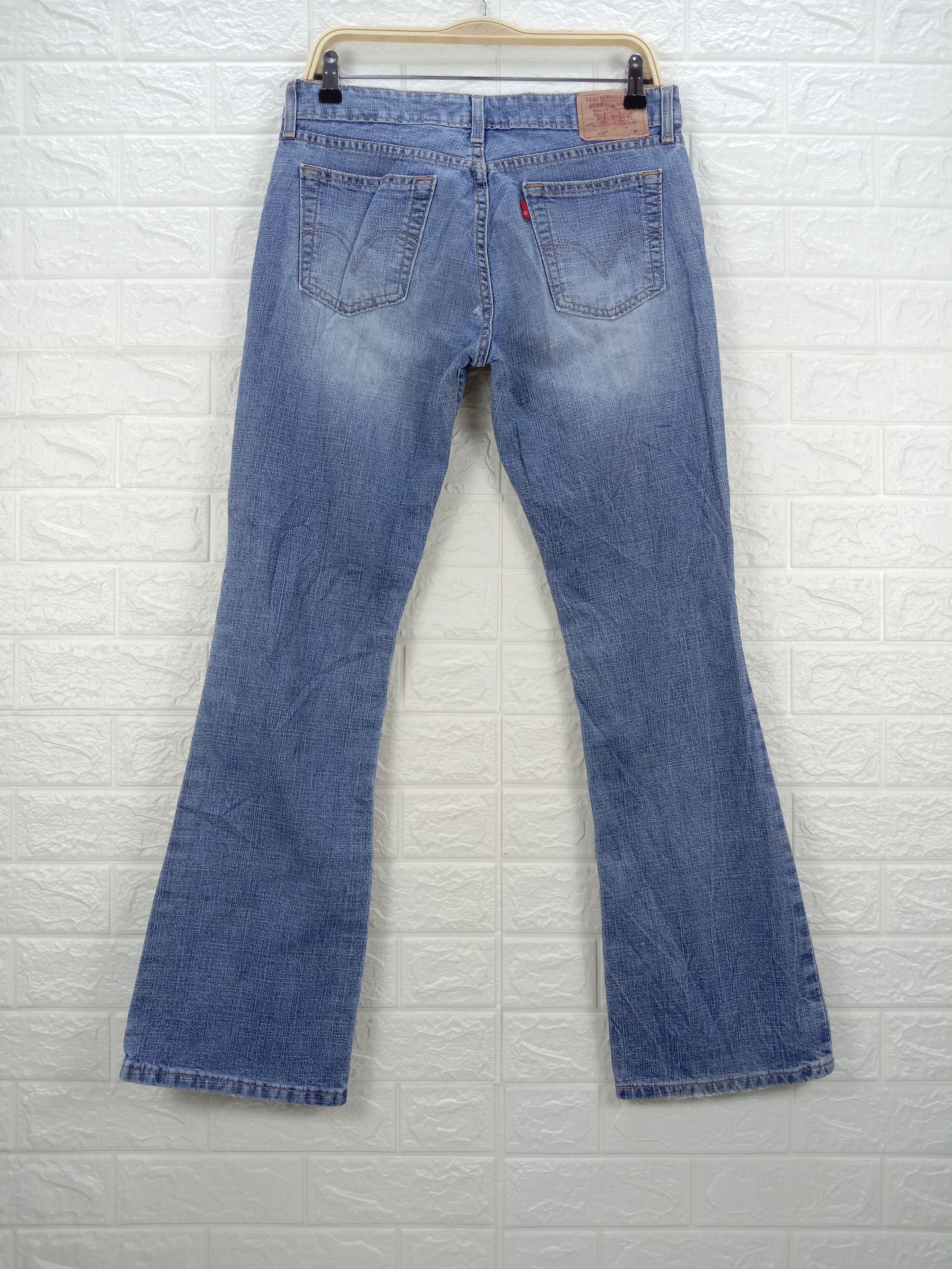 Levi's Vintage Levi's 518 Flare Jeans Superlow Stretch Denim Size 32" / US 10 / IT 46 - 5 Thumbnail