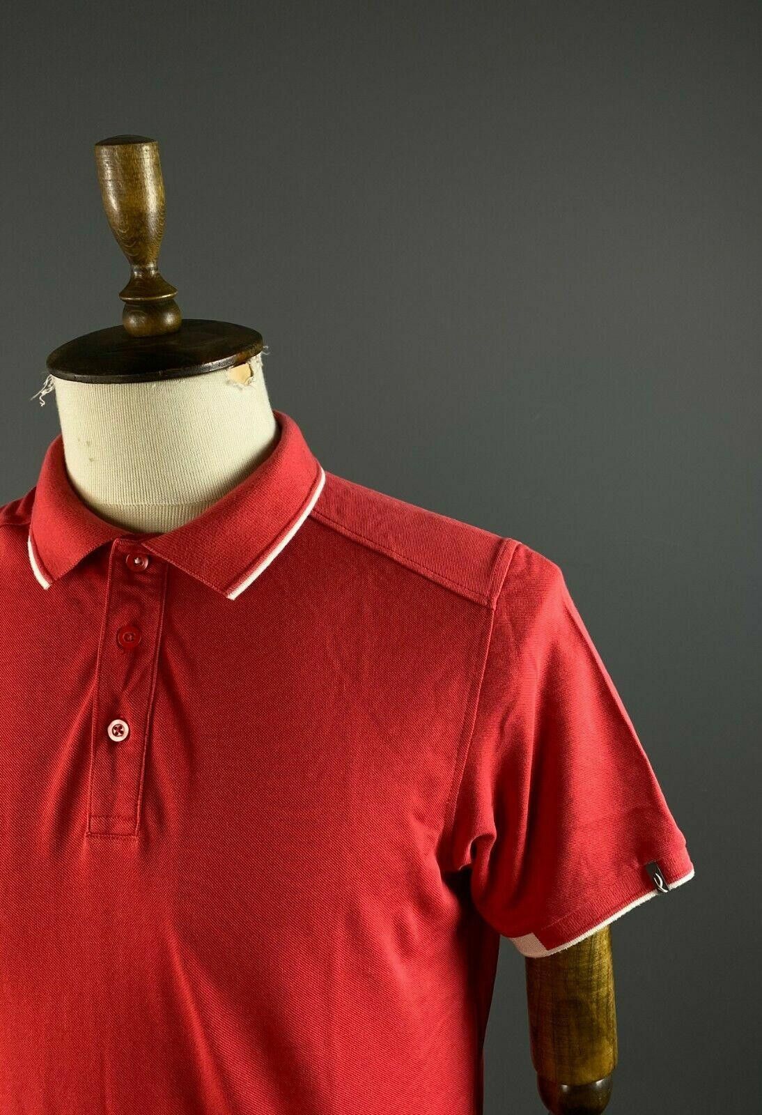 KJUS Men Kjus Red UPF 50+ Short Sleeve Polo Shirt Size S Size US S / EU 44-46 / 1 - 3 Thumbnail