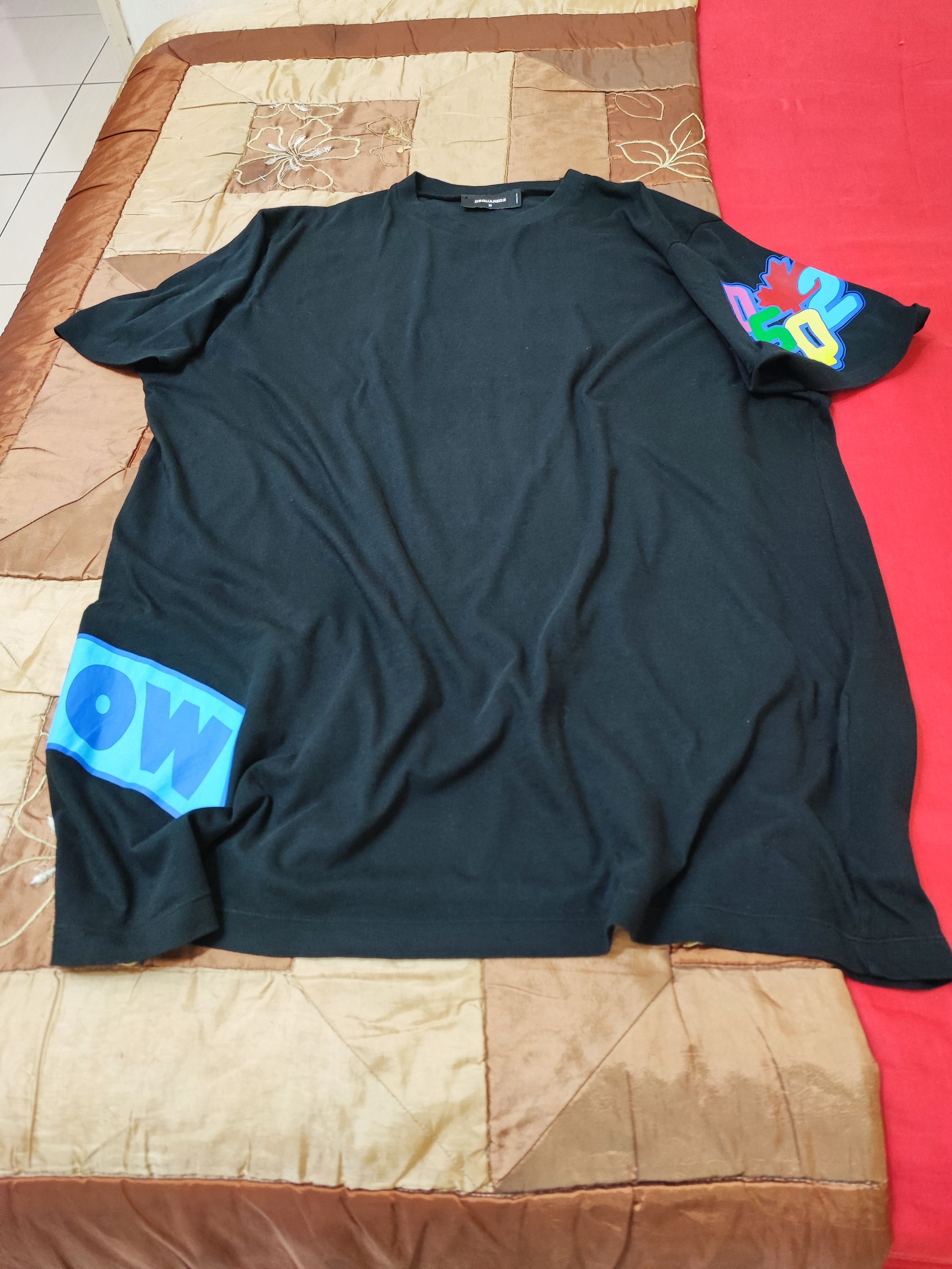 Designer × Dsquared2 Dsquared2 Rainbow Oversized fit Cool Printed T-Shirt Size US M / EU 48-50 / 2 - 4 Thumbnail
