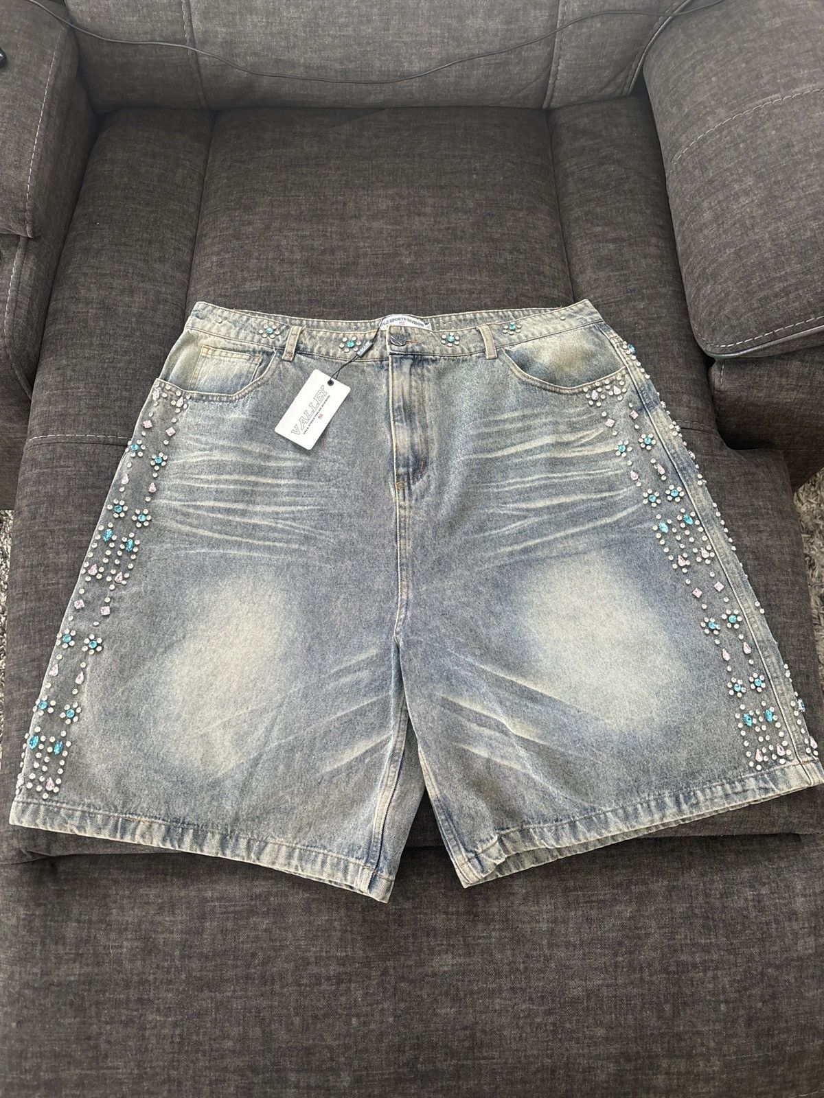 Vale Vale Forever Candy Jorts Size US 38 / EU 54 - 1 Thumbnail