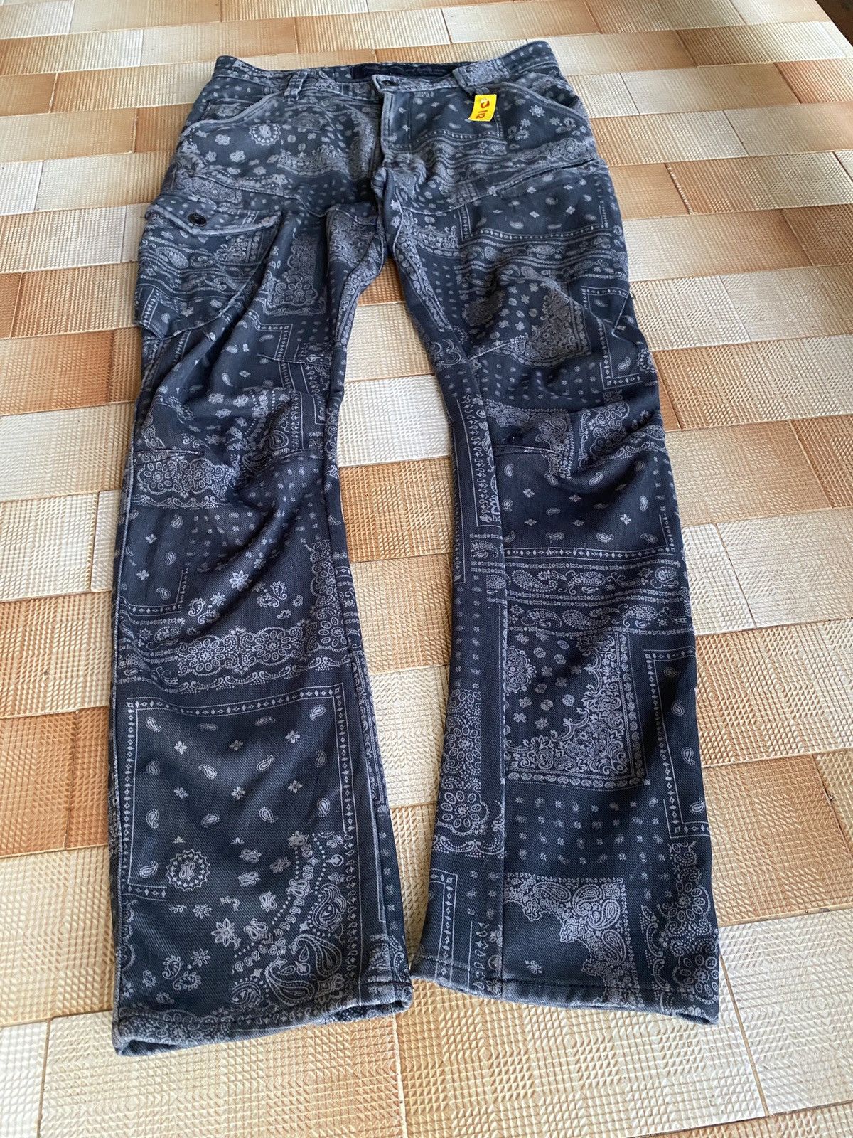 Japanese Brand field core bandana design slim fit Size US 33 - 1 Thumbnail