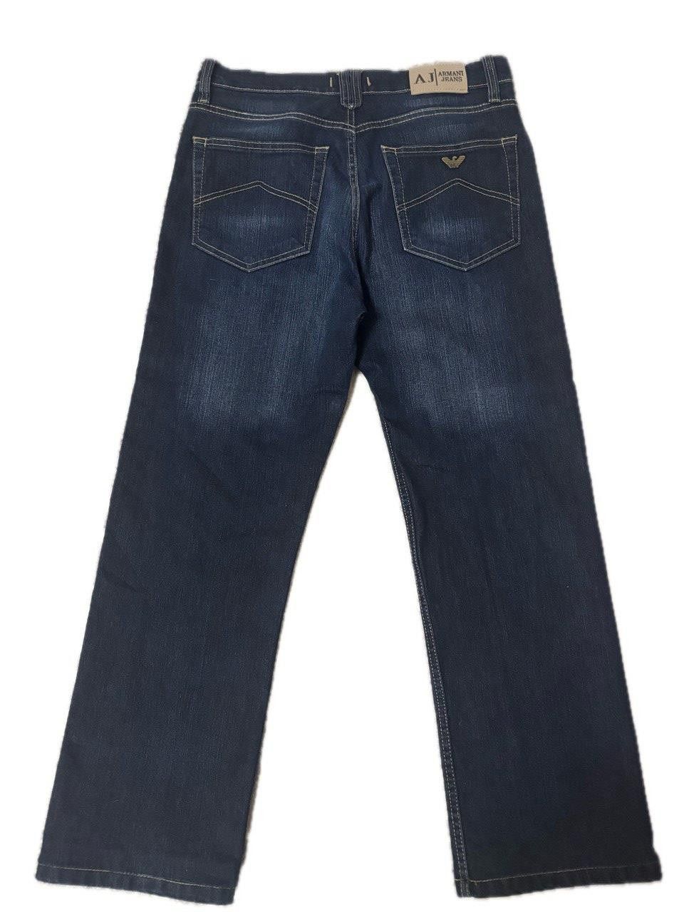 Armani Armani Jeans – Dark Wash Straight Fit Denim Size US 33 - 14 Thumbnail