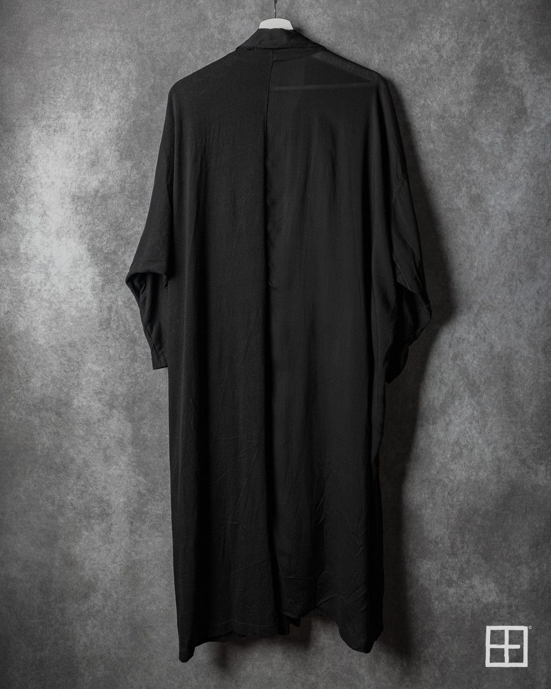 Yohji Yamamoto Yohji Yamamoto Black Scandal SS19 Asymmetric Split Shirt Size US M / EU 48-50 / 2 - 2 Thumbnail