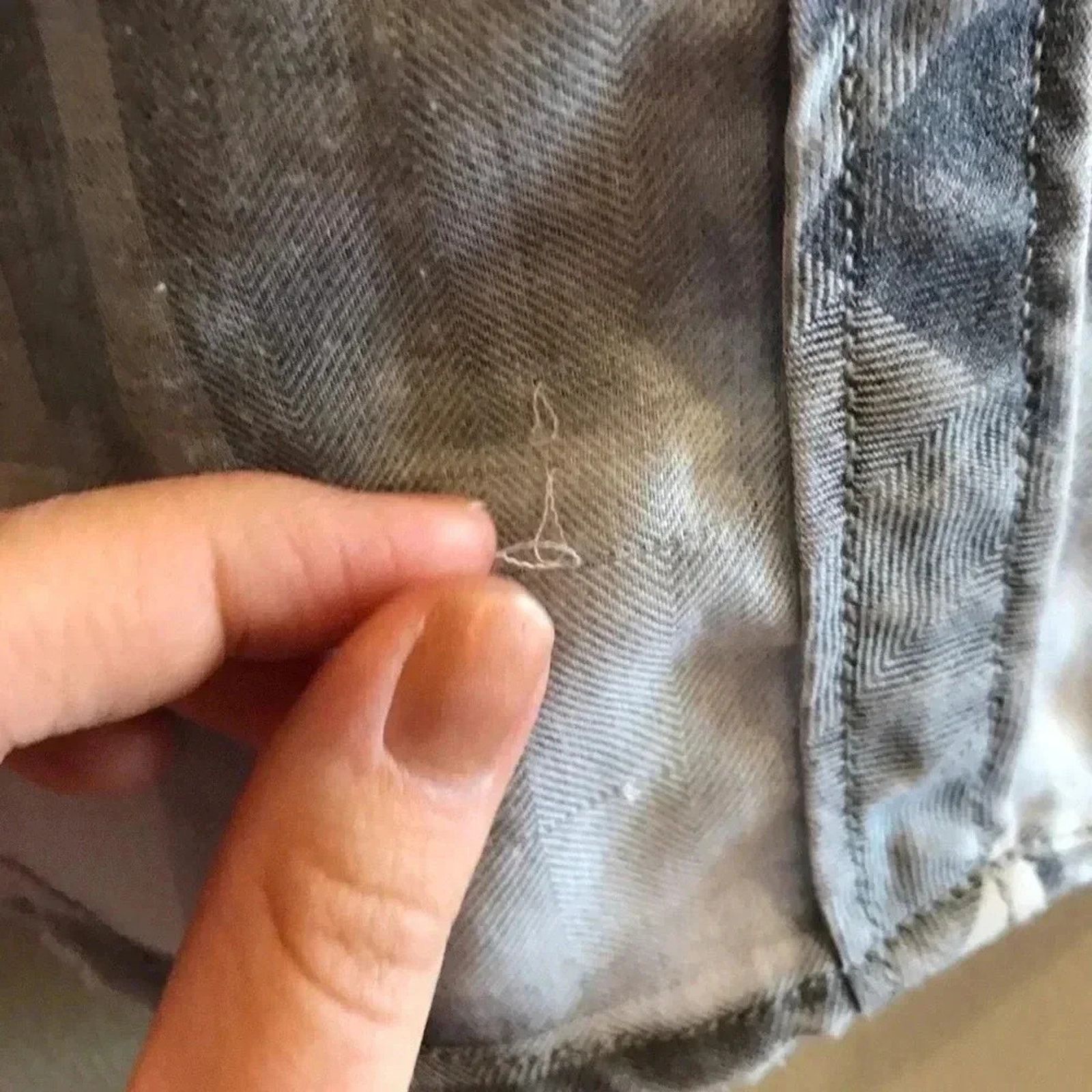 Bdg BDG Flannel Plaid Shirt Gray Ivory Women’s Size XS Size XS / US 0-2 / IT 36-38 - 3 Thumbnail