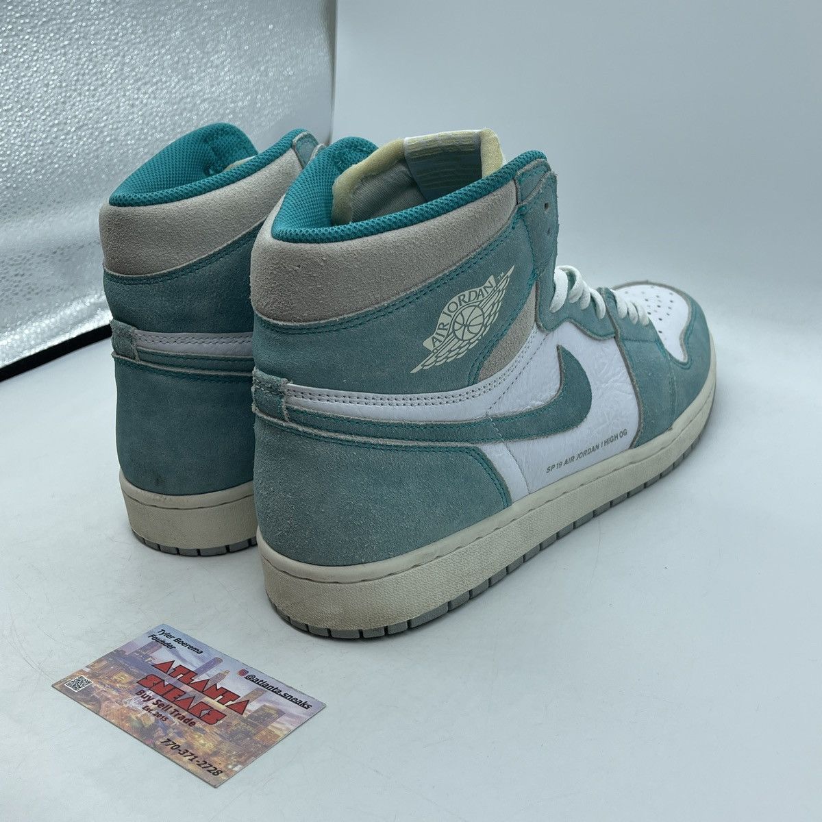 Jordan Brand Air Jordan 1 high turbo green Size US 12.5 / EU 45-46 - 5 Thumbnail