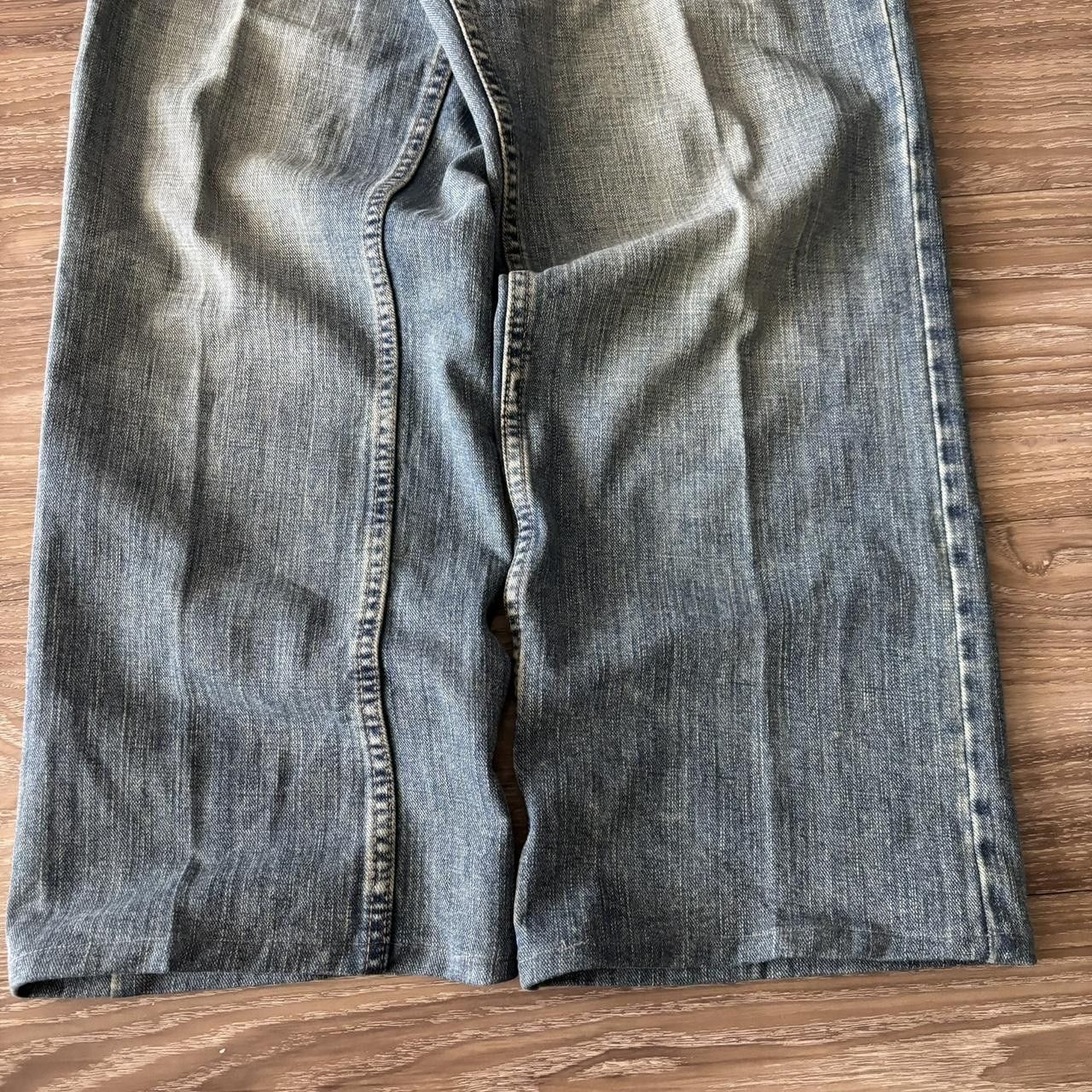 Vintage Crazy Vintage Y2K/2000s Grunge Faded Bootcut Denim Jeans! 32x29 Size US 32 / EU 48 - 6 Thumbnail
