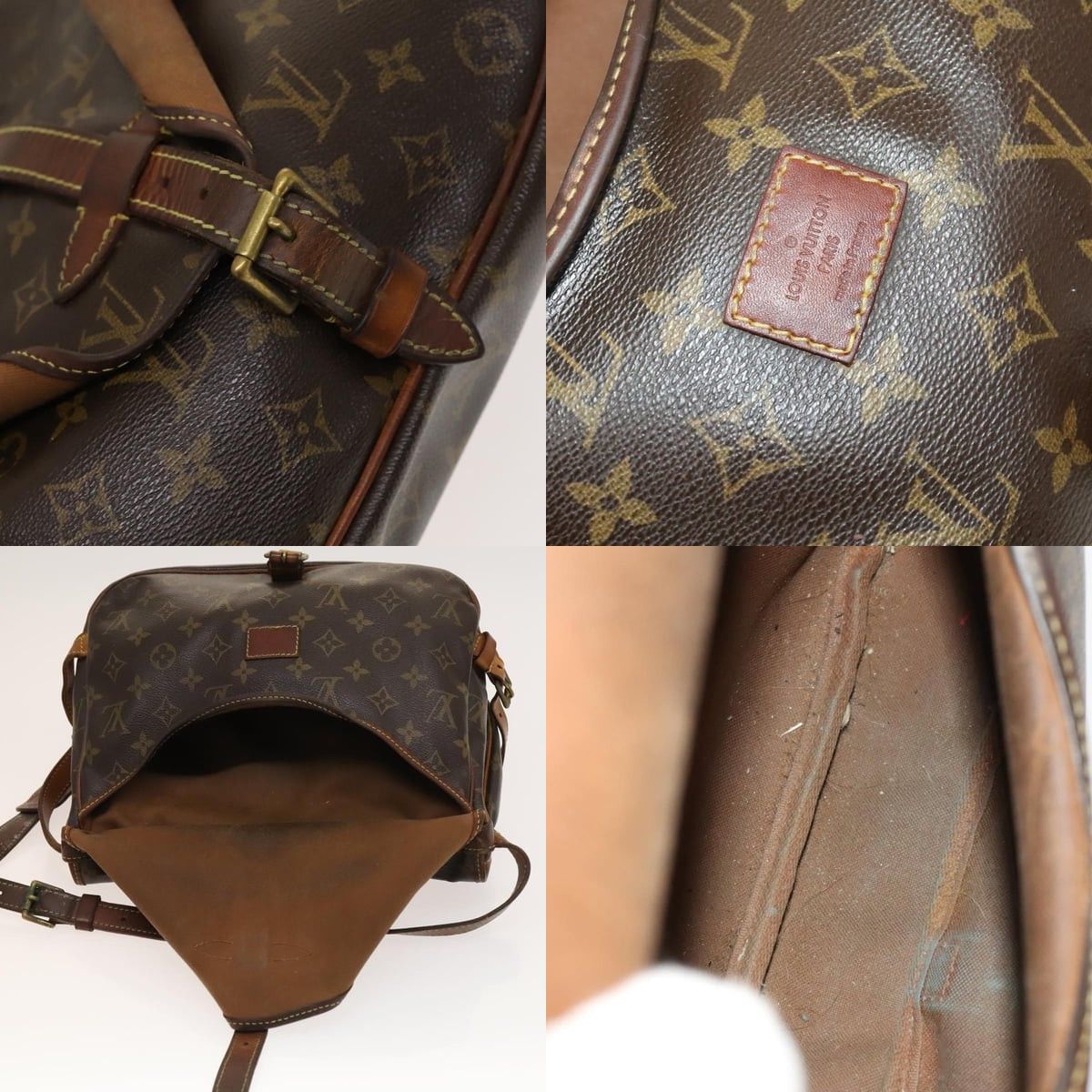 Louis Vuitton LOUIS VUITTON Monogram Saumur 30 Shoulder Bag M42256 Size ONE SIZE - 12 Thumbnail
