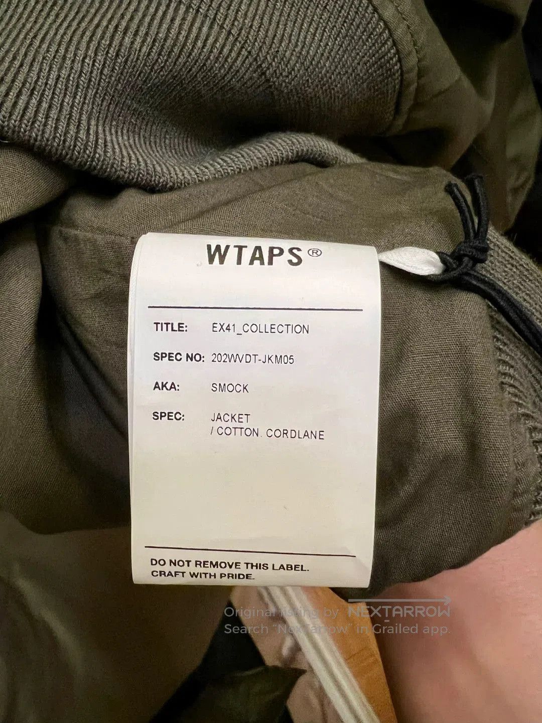 Wtaps WTAPS Cotton Cordlane Smock Jacket. Size US XL / EU 56 / 4 - 3 Thumbnail