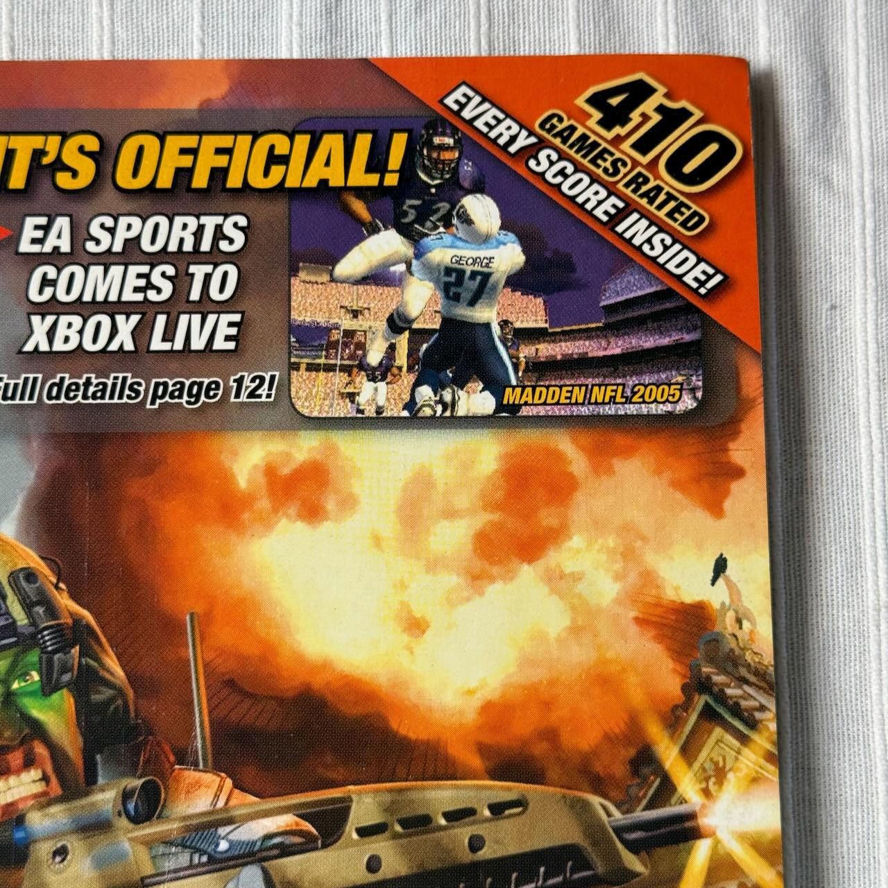 Other VTG XBOX Magazine #33 JUL 2004 Ghost Recon 2 RARE w/ Poster Size ONE SIZE - 5 Thumbnail
