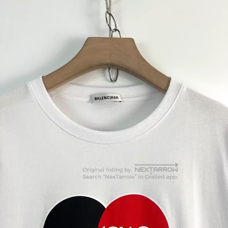 Balenciaga Balenciaga Classic Logo Lettering Print Round Neck T-Shirt Size US S / EU 44-46 / 1 - 3 Thumbnail