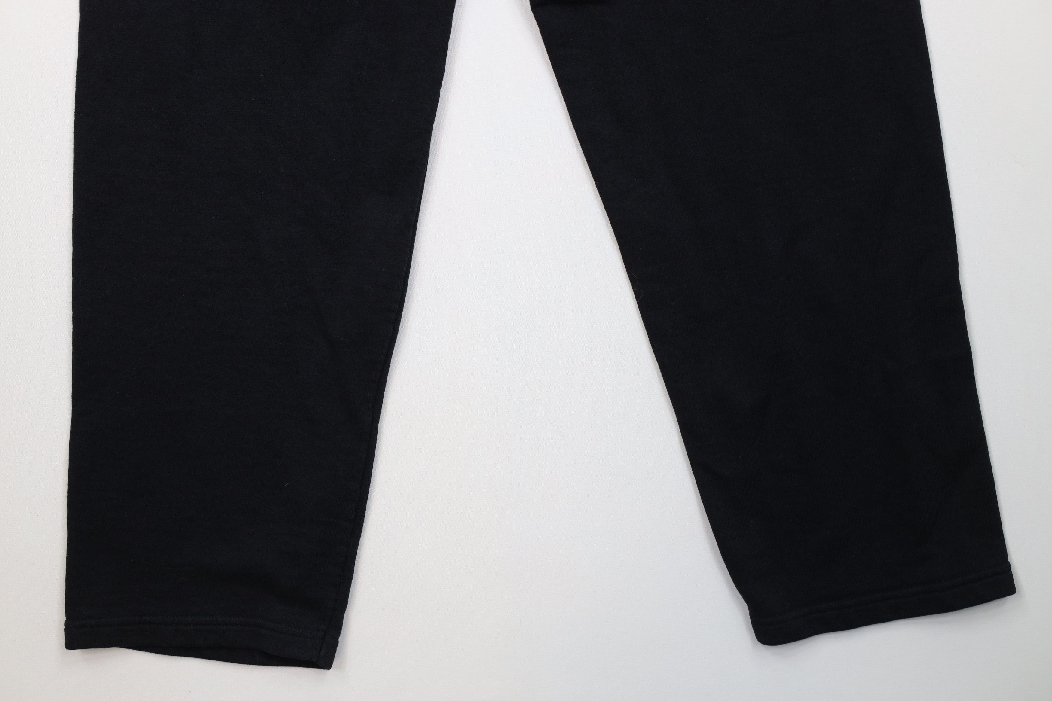 Vintage Vintage Y2K Streetwear Faded Blank Sweatpants Pants Black Size US 32 / EU 48 - 12 Thumbnail