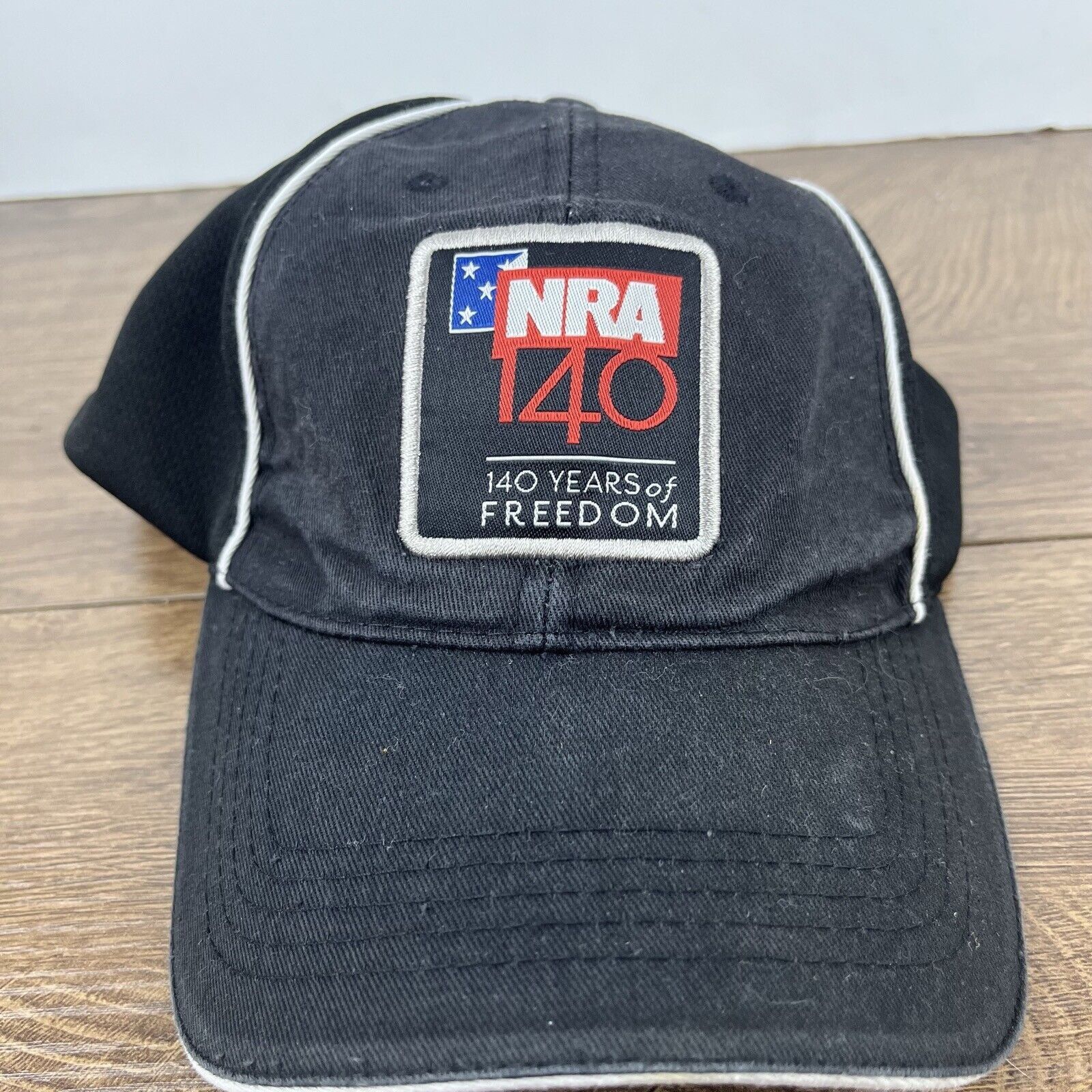Other NRA 140 Years Hat Freedom Adjustable Hat Black Hat Adjustabl Size ONE SIZE - 5 Thumbnail