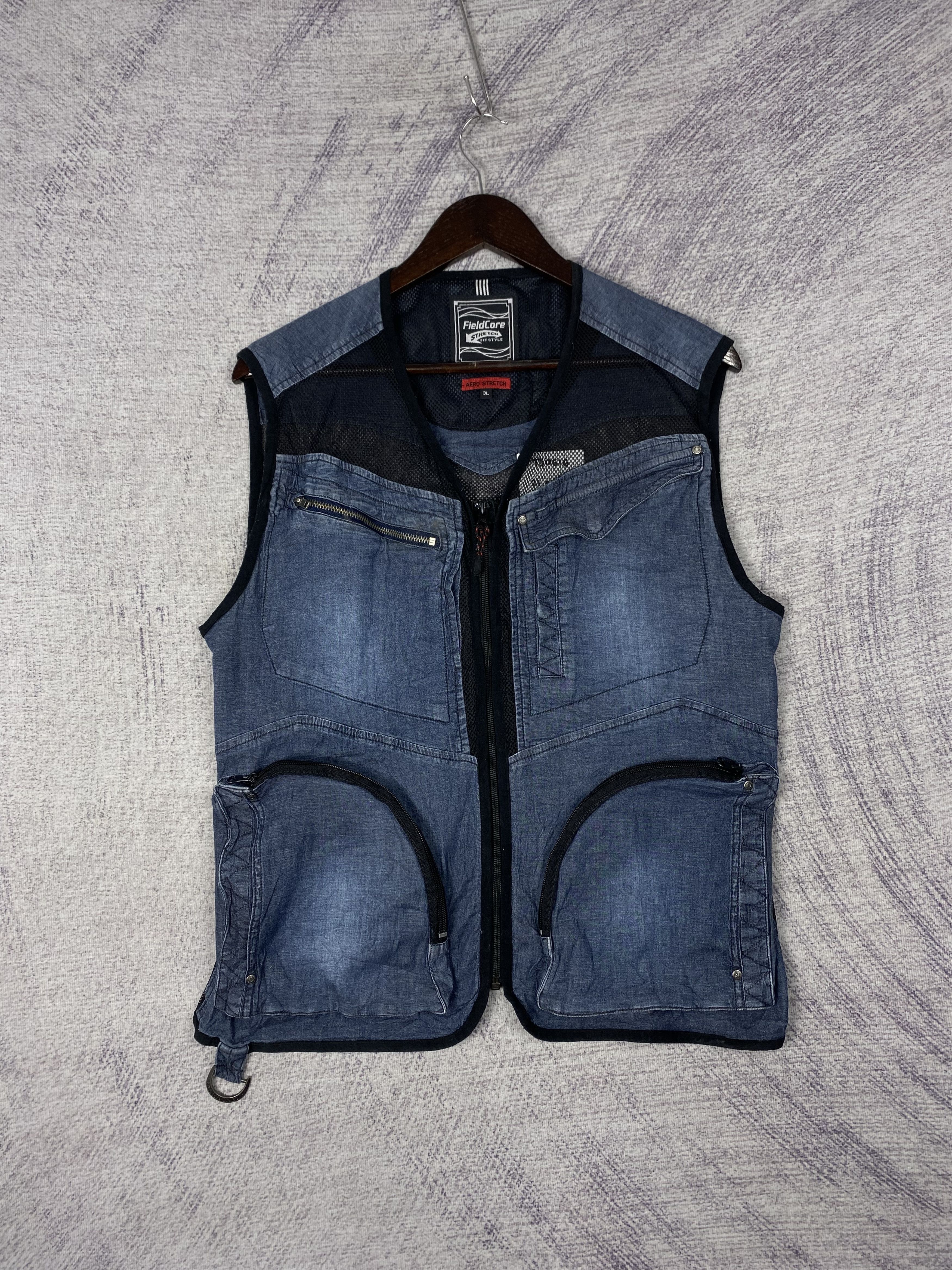 Vintage Field Core Multi Pocket Vest