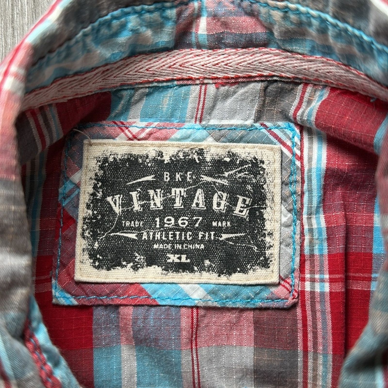 BKE BKE Vintage Athletic Fit Long Sleeve Button Down - XL Size US XL / EU 56 / 4 - 7 Thumbnail